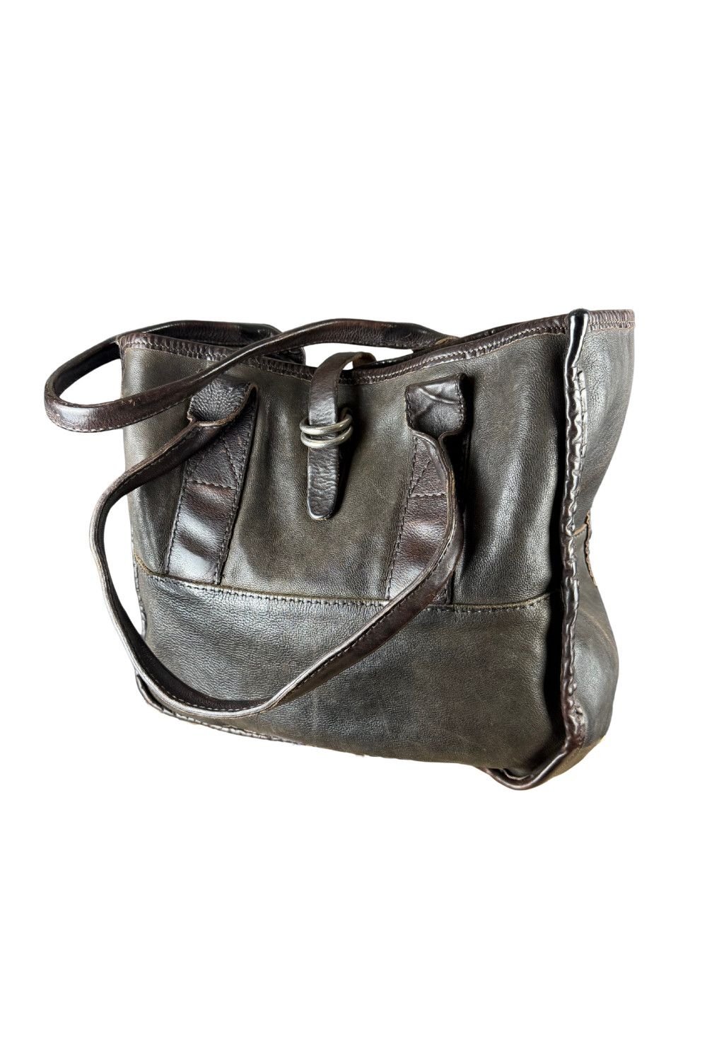 RRL Ralph Lauren FW99 (Archive) Double RL Italian Leather Utility Tote Bag Size ONE SIZE - 1 Thumbnail