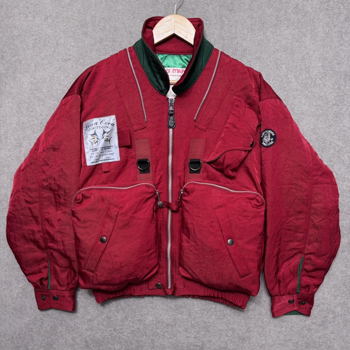 lupo di mare SINA COVA スタジャン Rare Vintage Lupo Di Mare Sina Cova Jacket / Multicolor