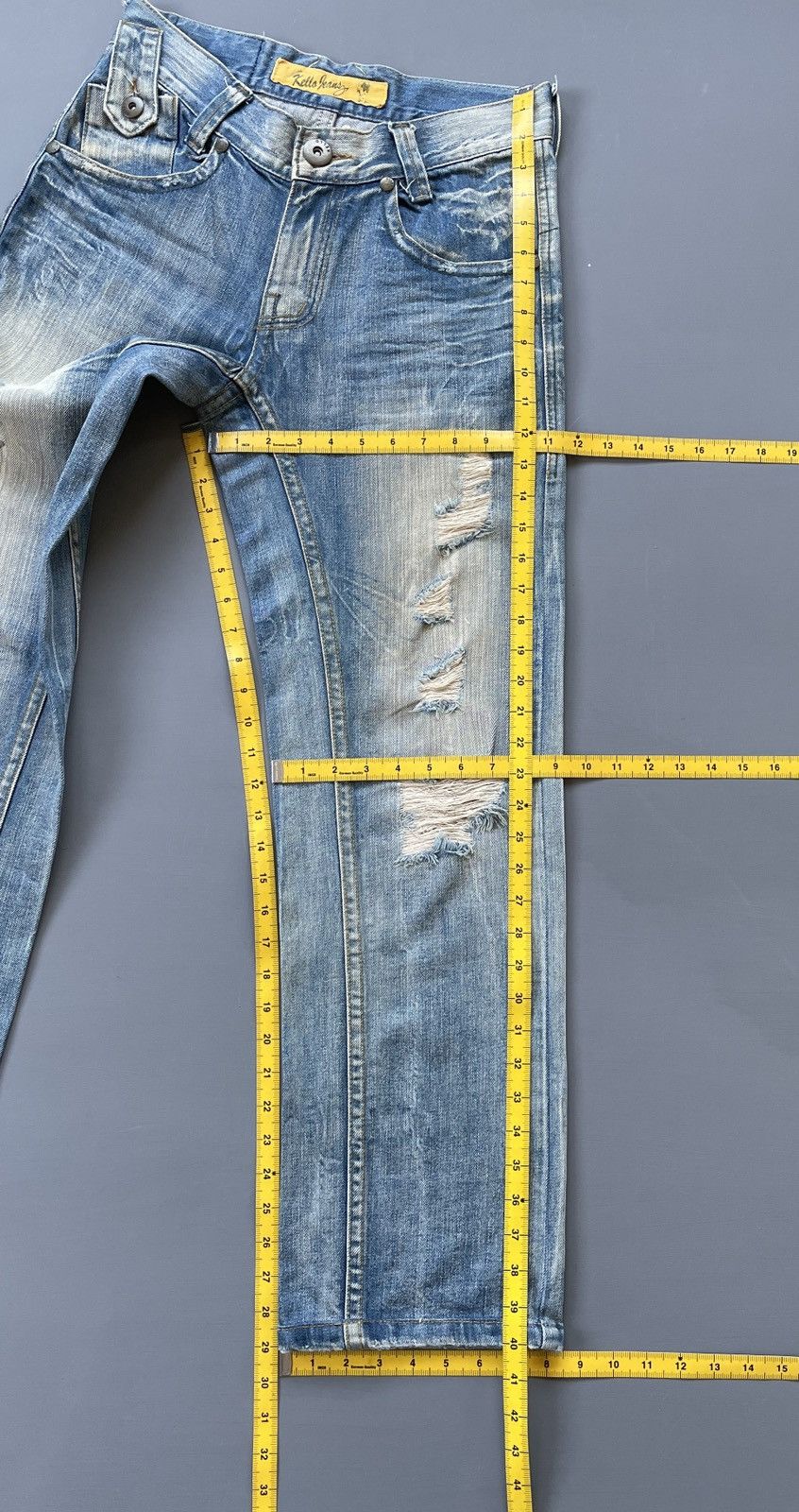 Vintage Kello Distressed Jeans Size US 29 - 16 Thumbnail