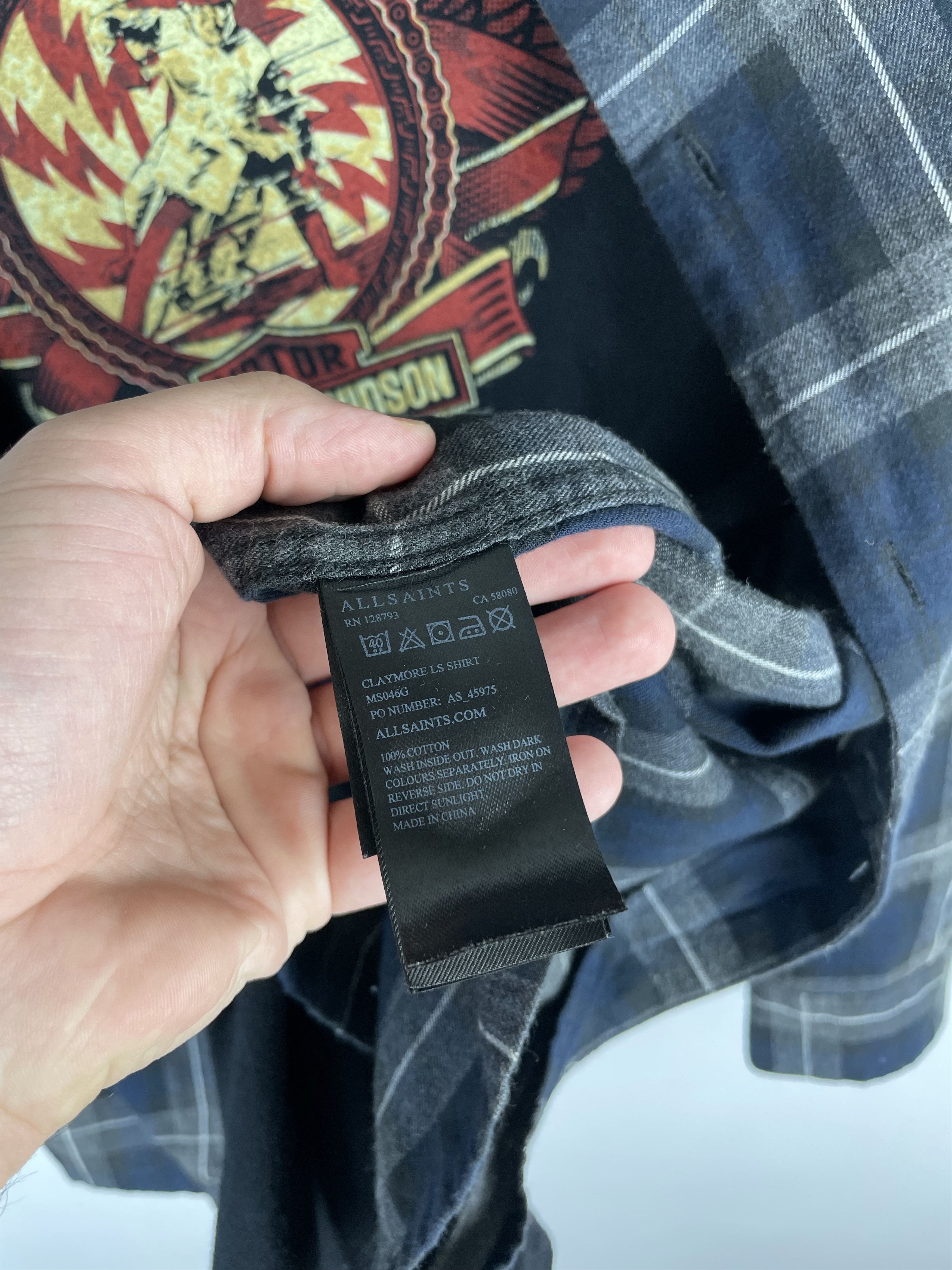Allsaints Allsaints Flannel Shirts Size US S / EU 44-46 / 1 - 6 Thumbnail