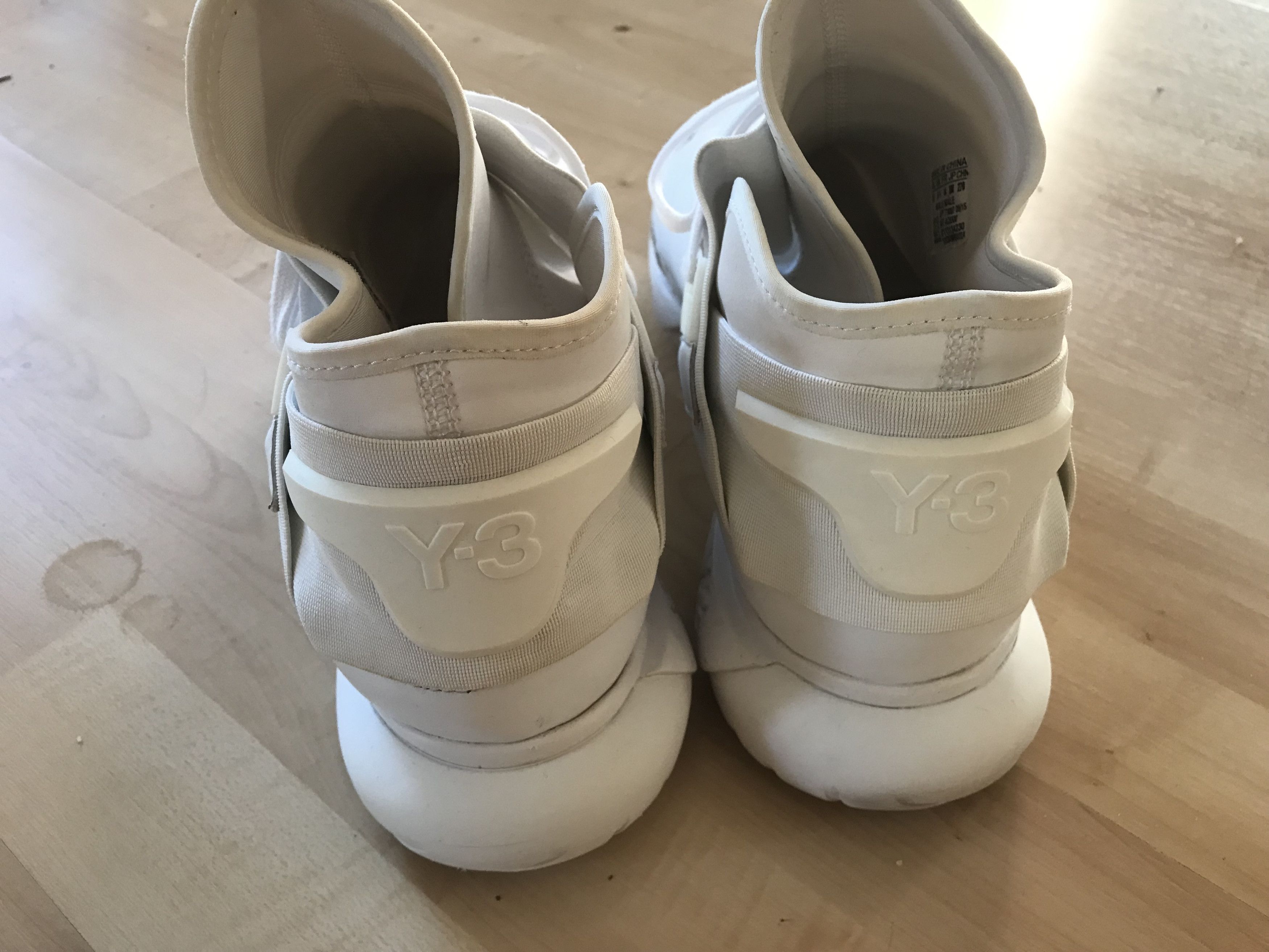 Adidas Y-3 Yohji Qasa High Triple White Size US 10 / EU 43 - 5 Thumbnail