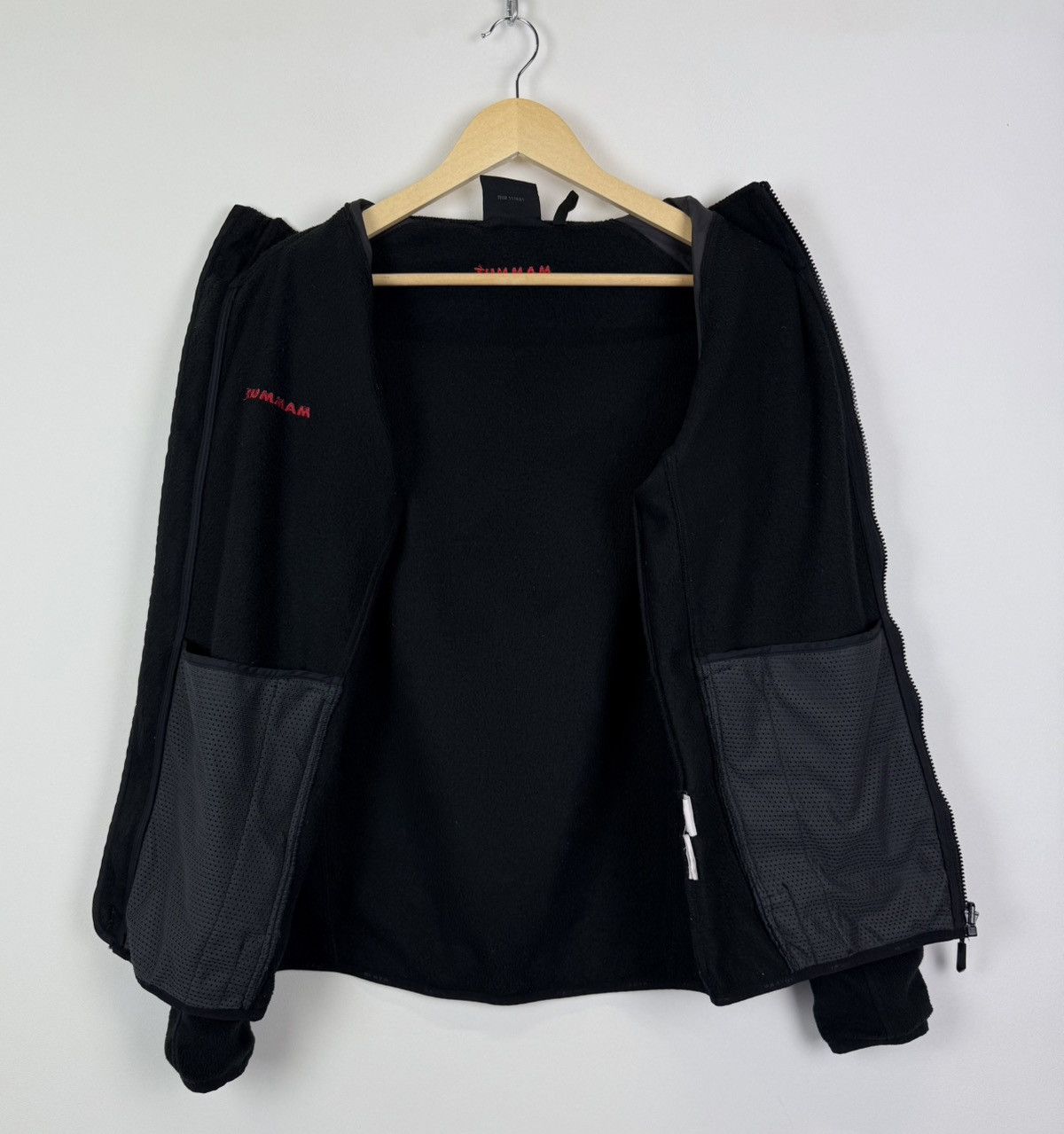 Mammut Mammut Full Zip Fleece Jacket Black Outdoor Hiking Gorpcore Size US M / EU 48-50 / 2 - 7 Thumbnail