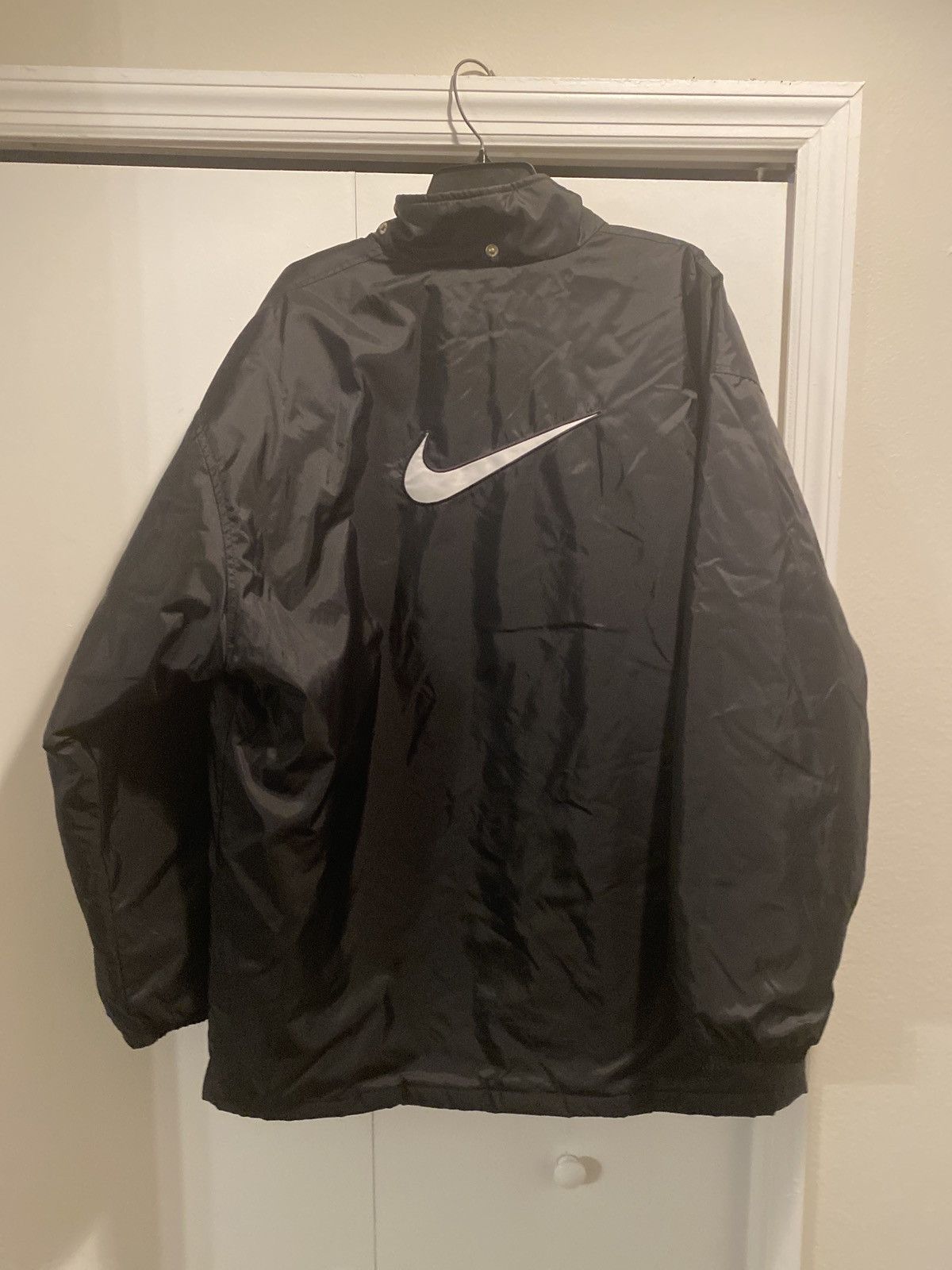 Vintage Nike cheapest Heavy weight jacket size Large Black