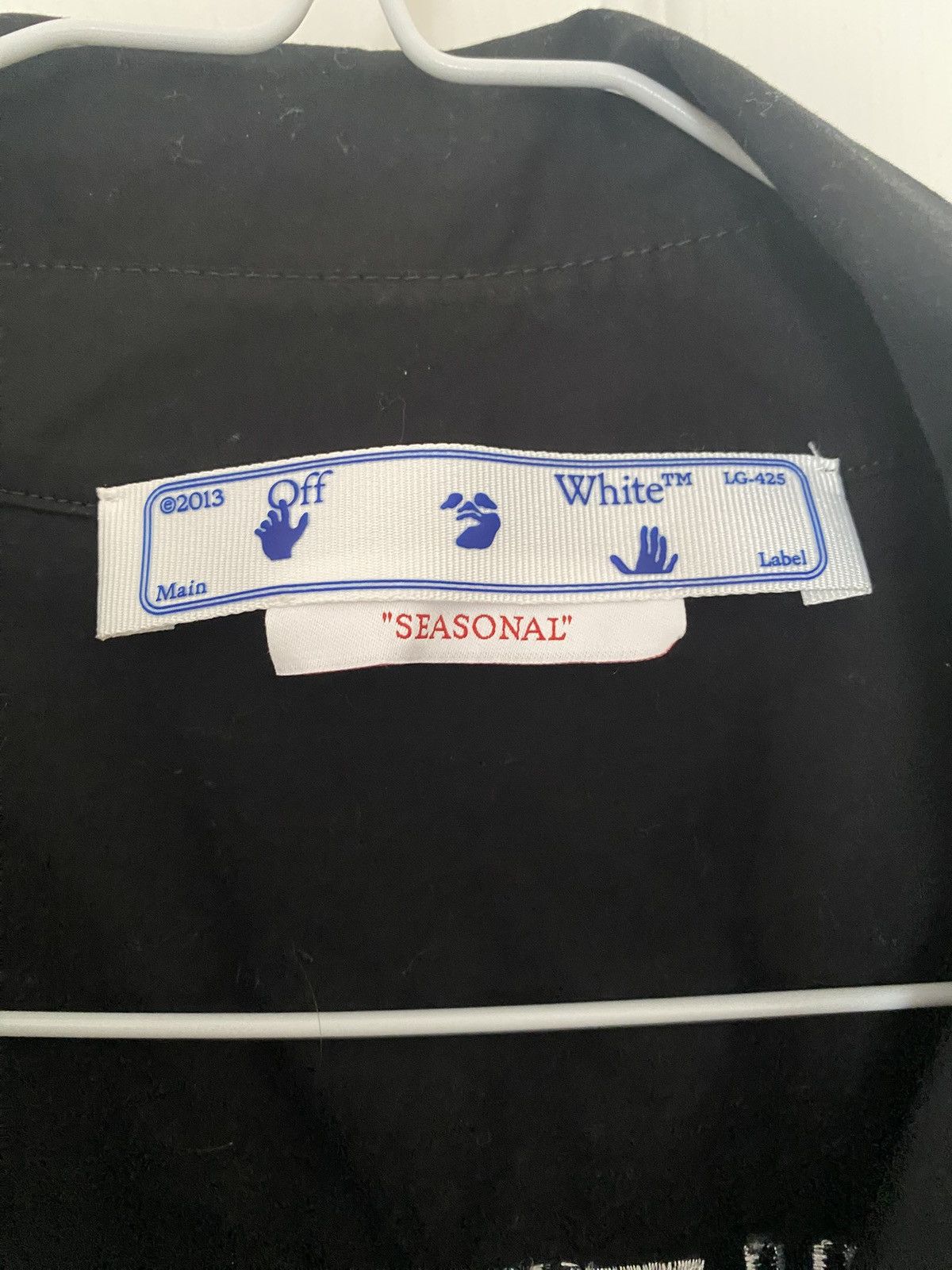 Off-White Off-White Exact Opposite Shirt Size Medium Size US M / EU 48-50 / 2 - 5 Thumbnail