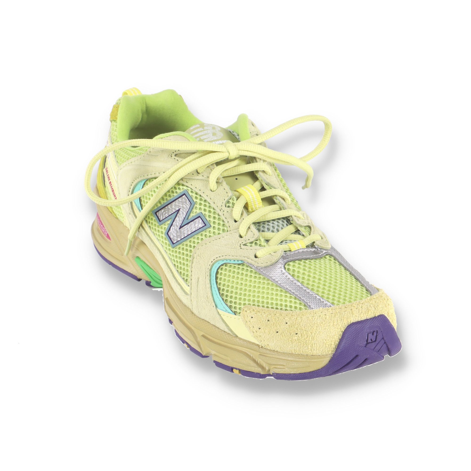 New Balance × Salehe Bembury SIGNED Yellow 530 MR530PR Trainers Size US 9.5 / EU 42-43 - 1 Thumbnail