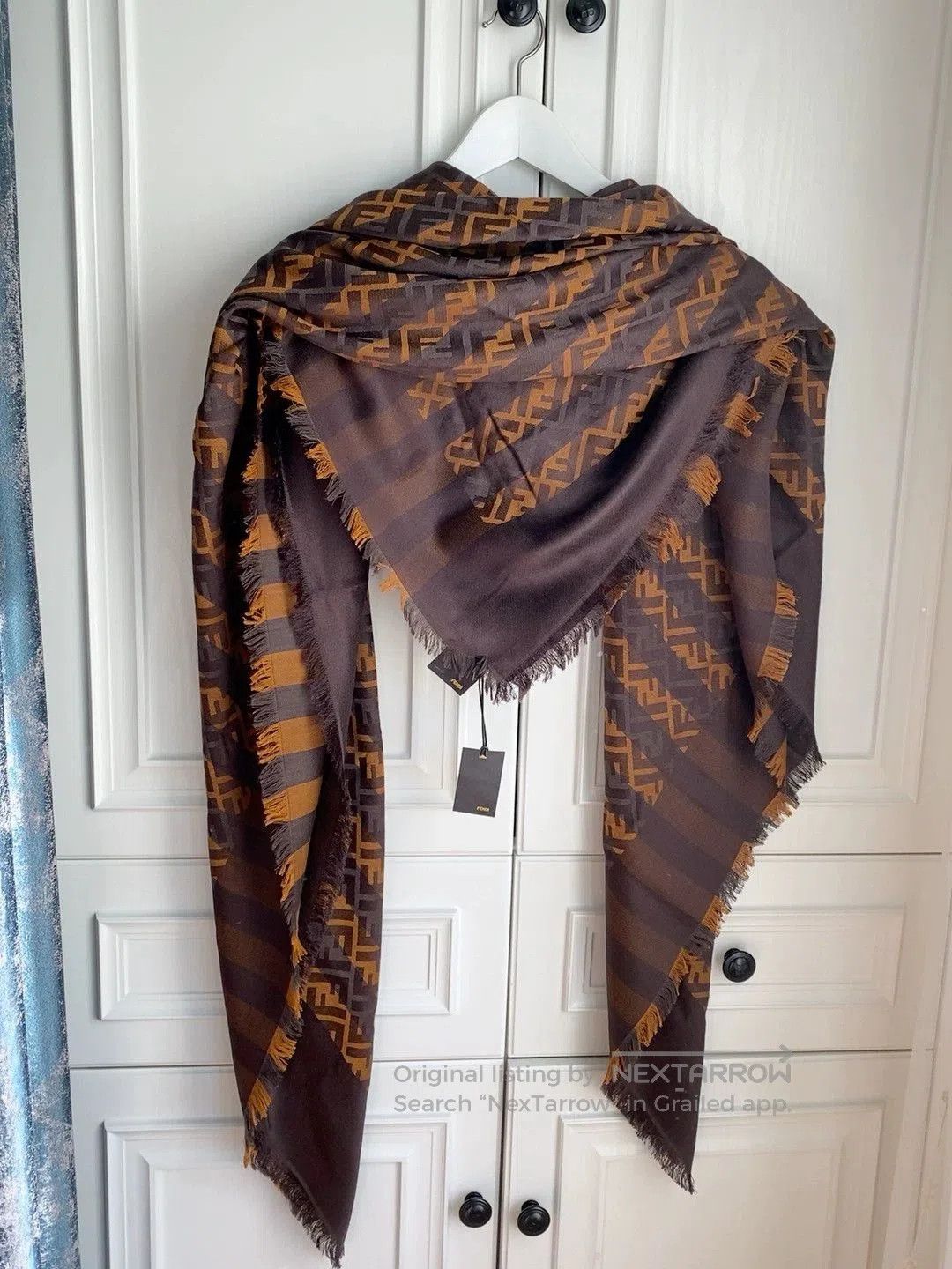Fendi Fendi FF scarf shawl. Size ONE SIZE - 1 Thumbnail