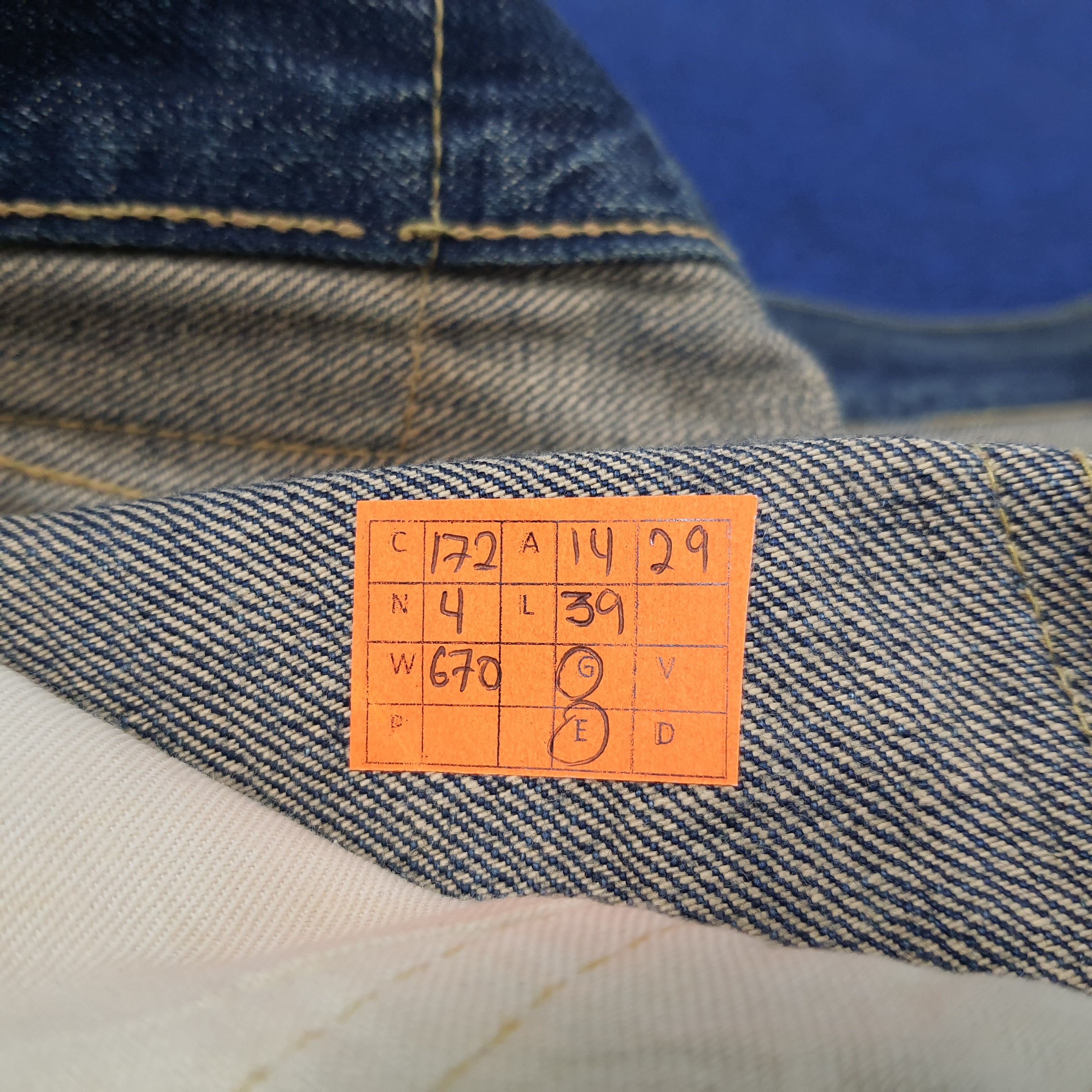 BARNS OUTFITTERS × Japanese Brand × Vintage Vintage Barns Selvedge Japanese Brand Repaired Jeans Size US 28 / EU 44 - 9 Thumbnail