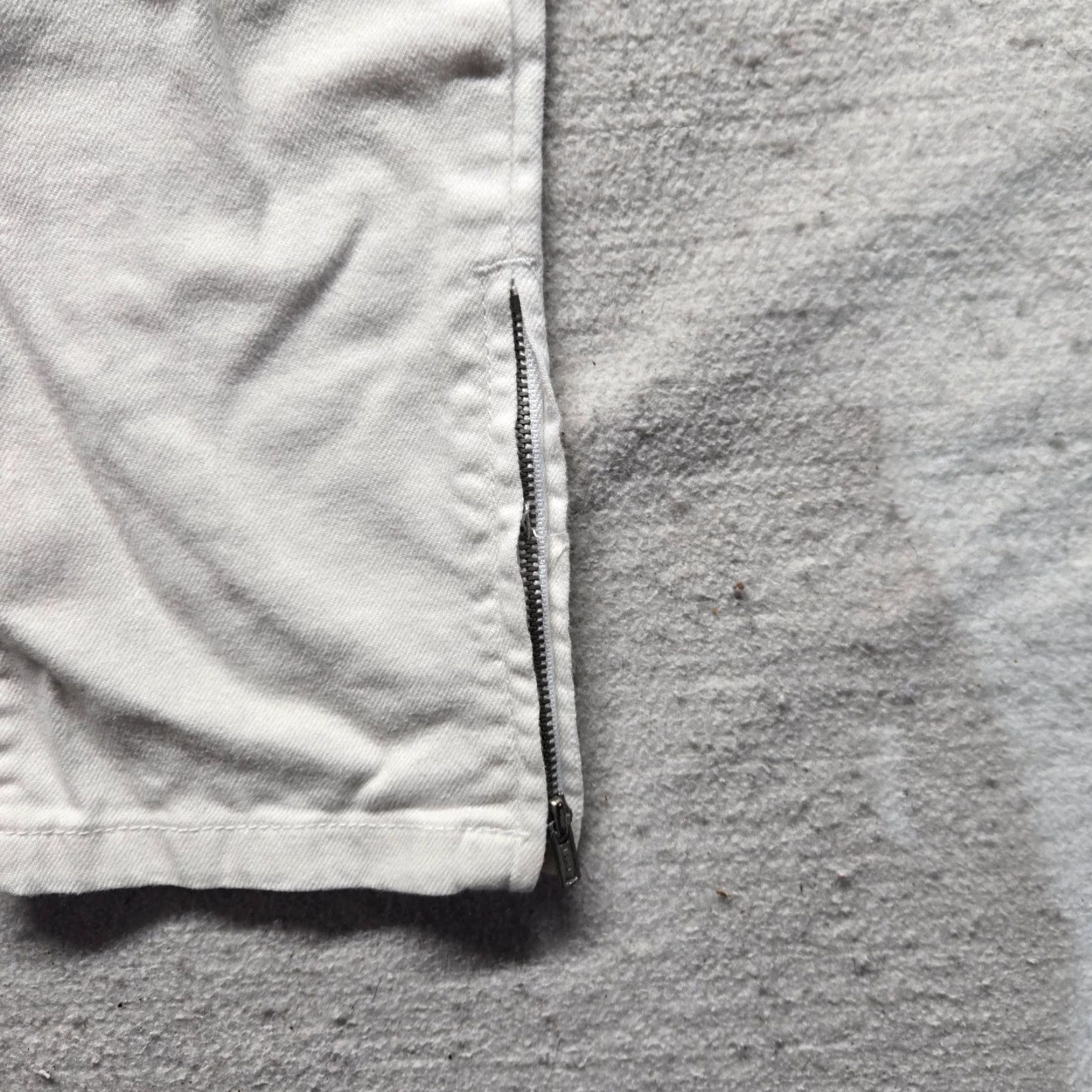 Vintage Chicos White Jeggings Chicos's Women’s Size 00 White Denim Stretch Pants Slim Mid Rise Pants Womens XS- Regular Size 24" / US 00 / IT 34 - 4 Thumbnail