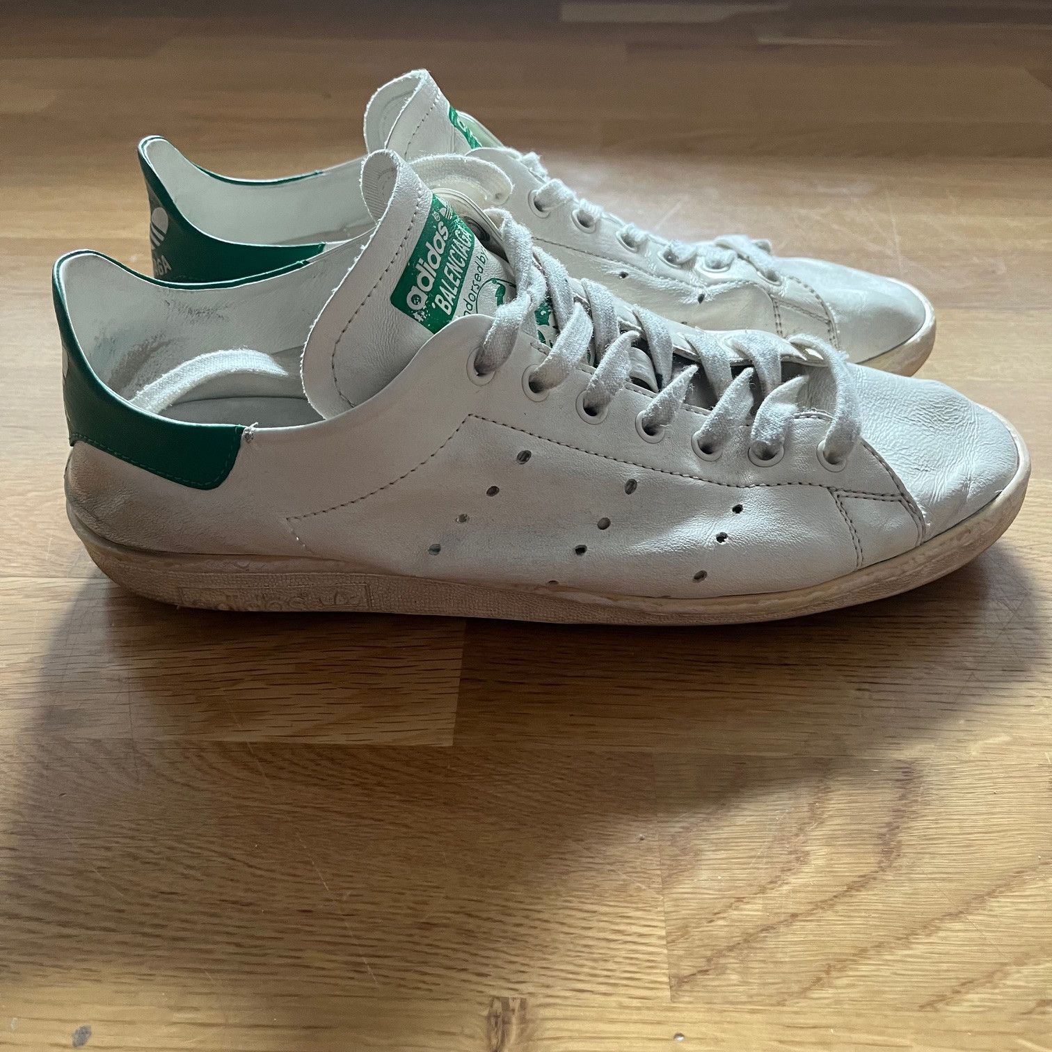 Adidas × Balenciaga Balenciaga x adidas Stan Smith Size US 10 / EU 43 - 4 Thumbnail