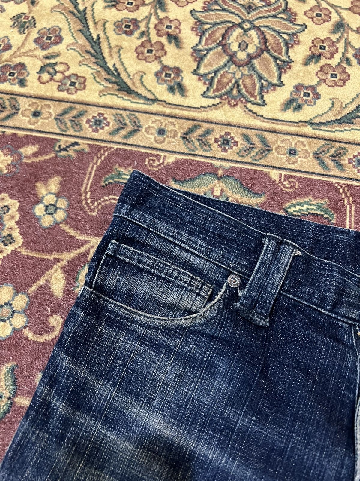 Japanese Brand Vintage Roen X Spalding Short Jean Size US 30 / EU 46 - 9 Thumbnail