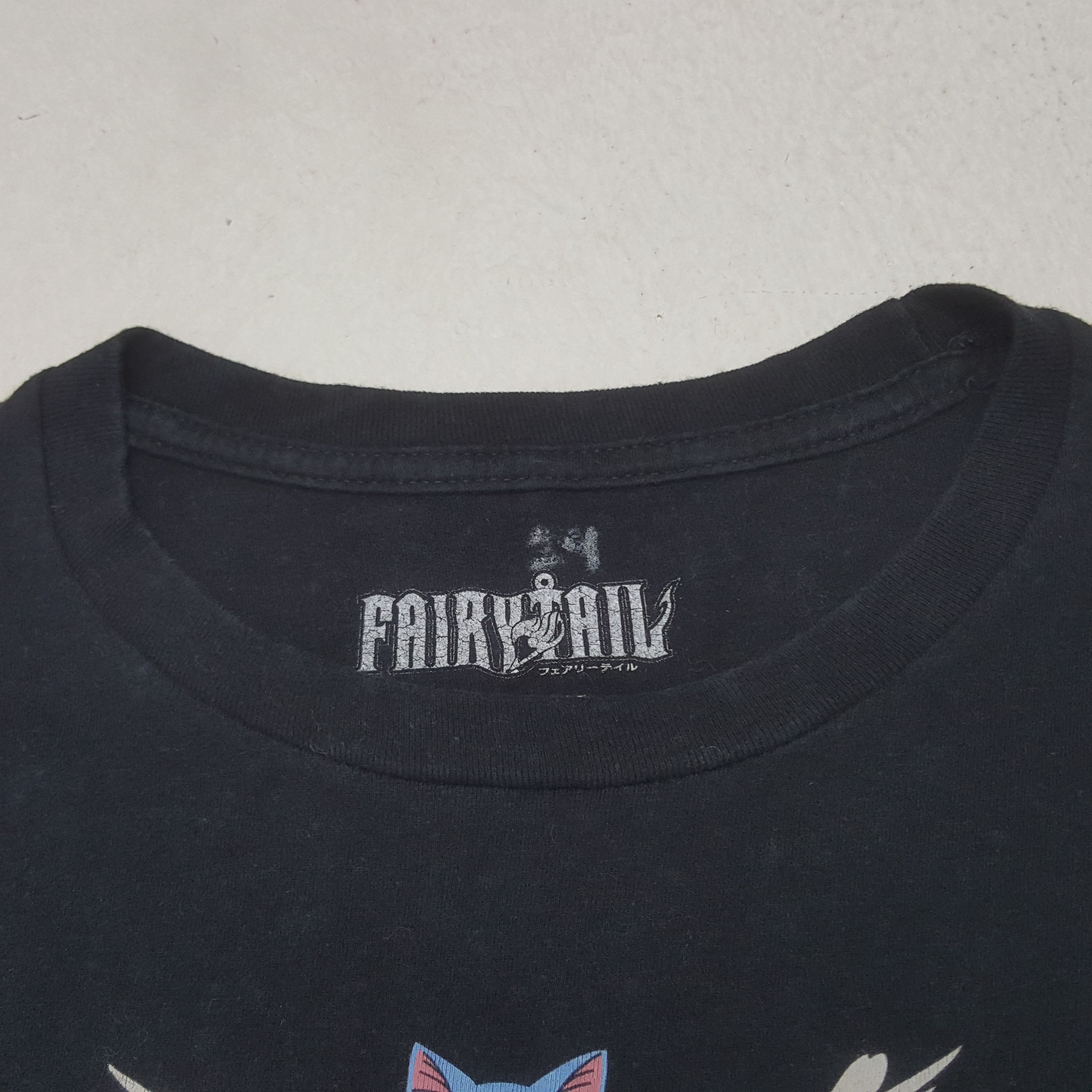 Anime Vintage Fairy Tail Japanese Anime Tshirt RR26 Size US XL / EU 56 / 4 - 4 Thumbnail