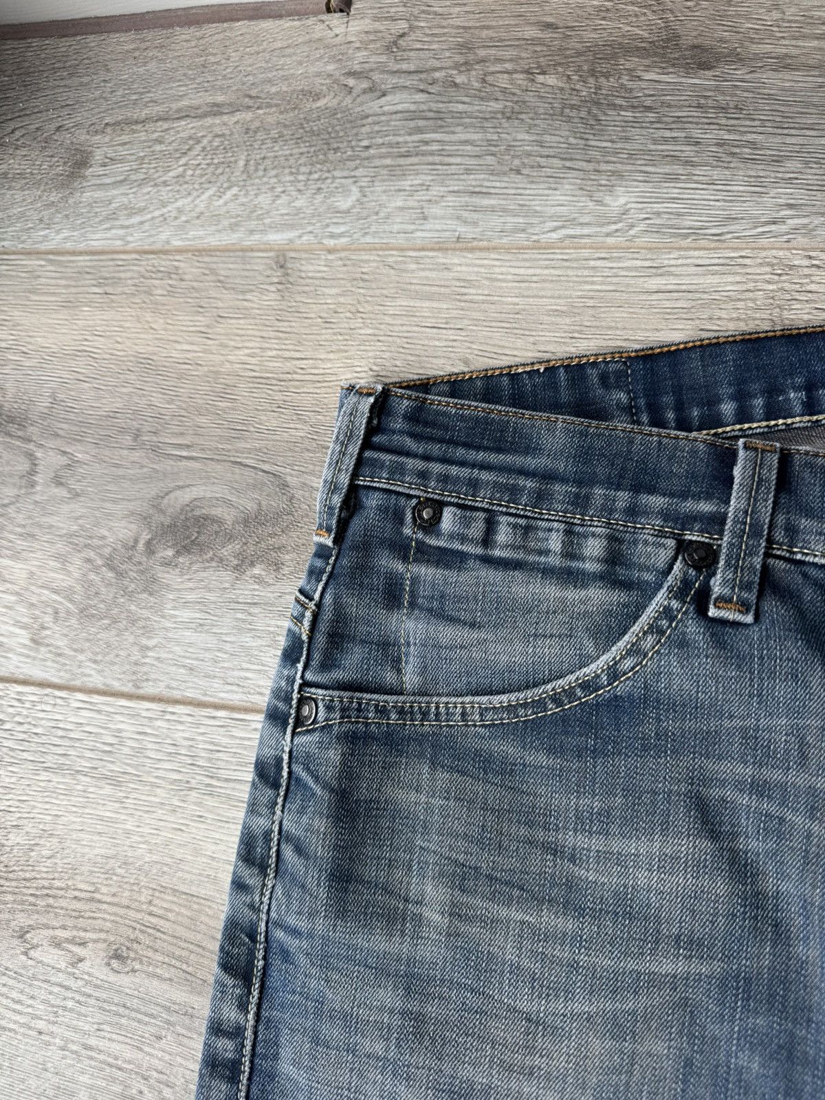 Levi's Vintage 90s Levis Two Horse Patch Men's Blue Jeans Size US 30 / EU 46 - 7 Thumbnail