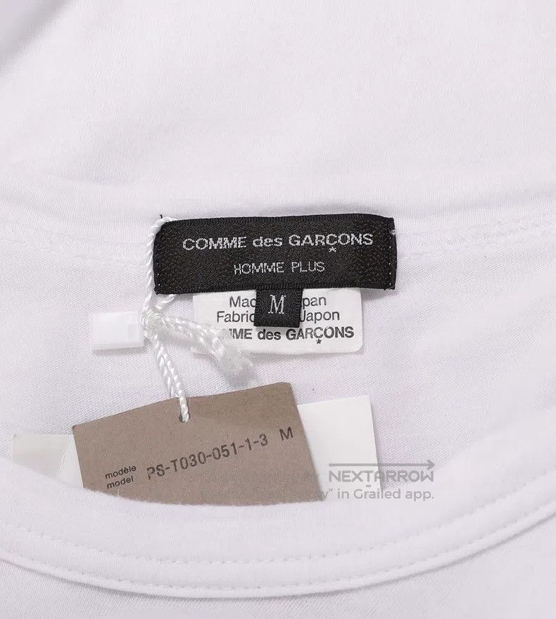 Comme des Garcons Comme Des Garcons Men's White Portrait Print Short Sleeve Size US M / EU 48-50 / 2 - 5 Thumbnail