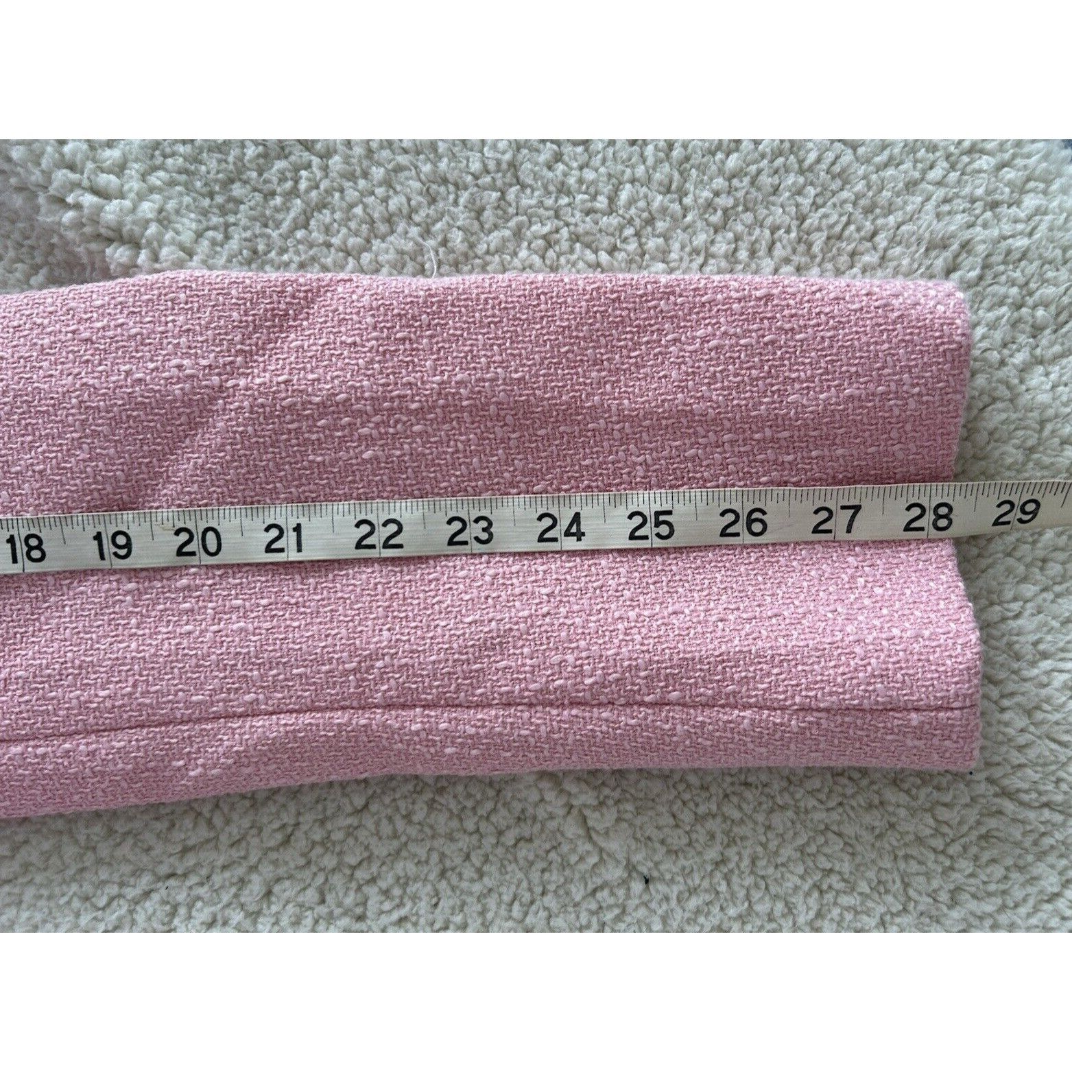 Other ENDLESS ROSE Womens Tweed Single Breasted Blazer Jacket Pink Size M / US 6-8 / IT 42-44 - 15 Thumbnail