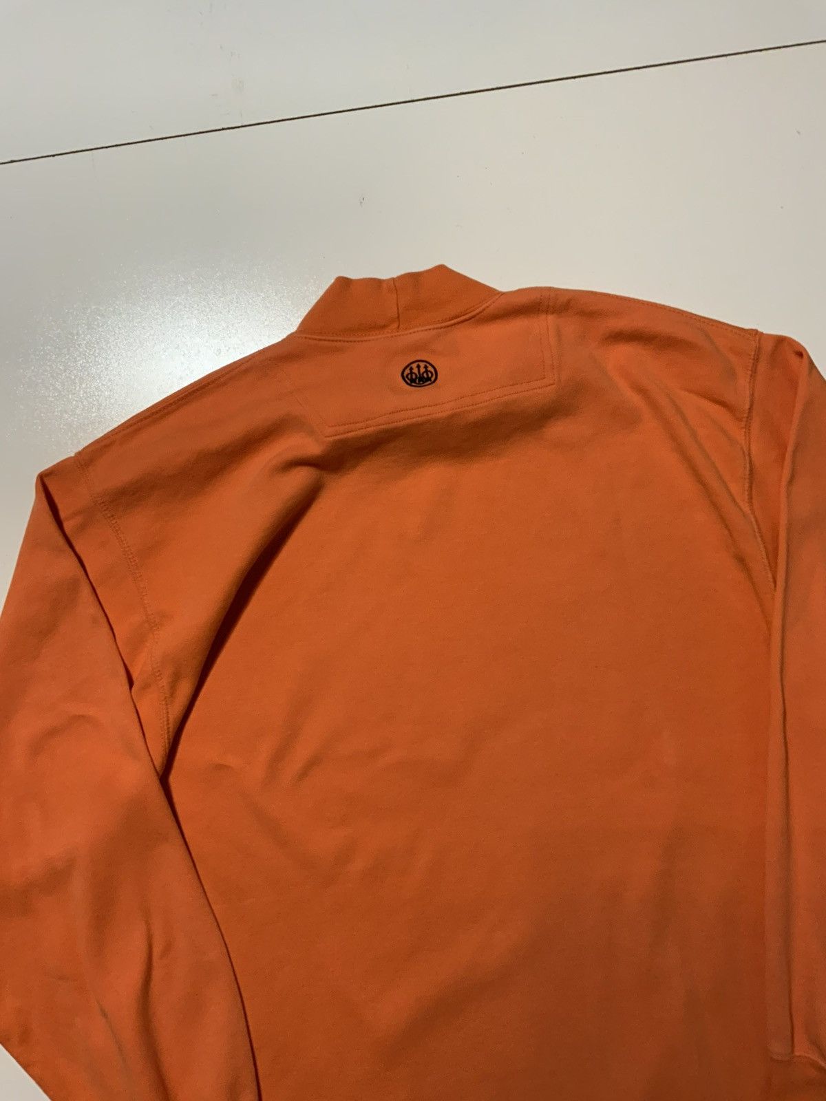Beretta Beretta Italian Firearms Guns Weapons Orange Mock Neck Shirt Size US M / EU 48-50 / 2 - 12 Thumbnail