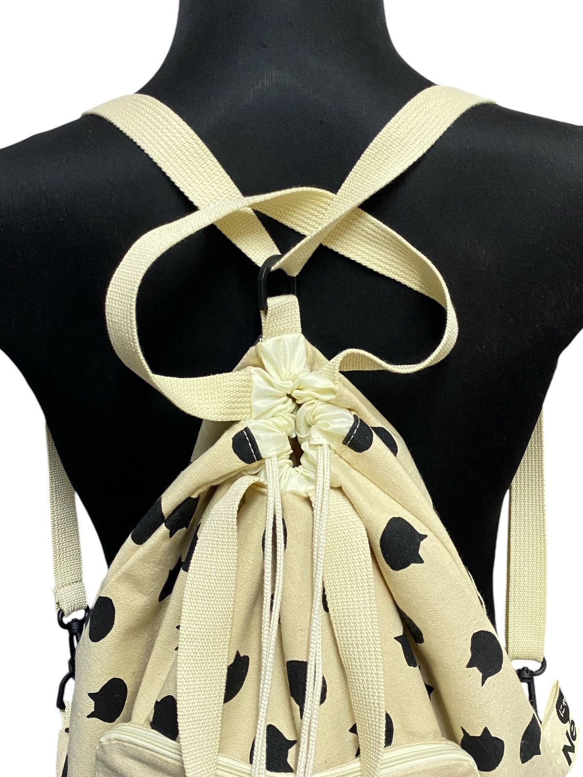 Issey Miyake Ne-Net By Issey Miyake Drawstring Bagpack/Tote Bag Size ONE SIZE - 4 Thumbnail