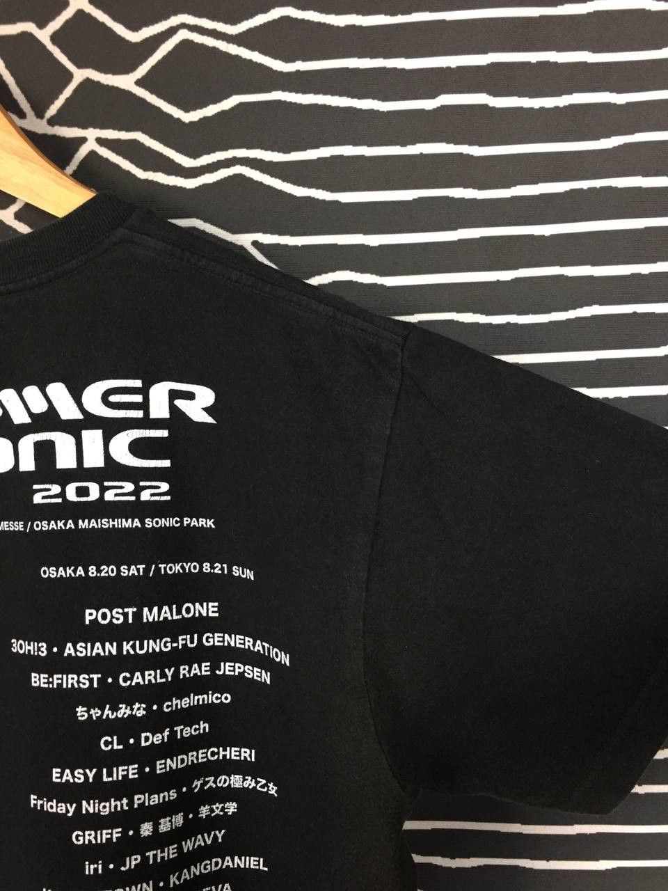 Band Tees Summer Sonic 2022 Music Festival The 1975 Post Malone Tee Size US M / EU 48-50 / 2 - 13 Thumbnail