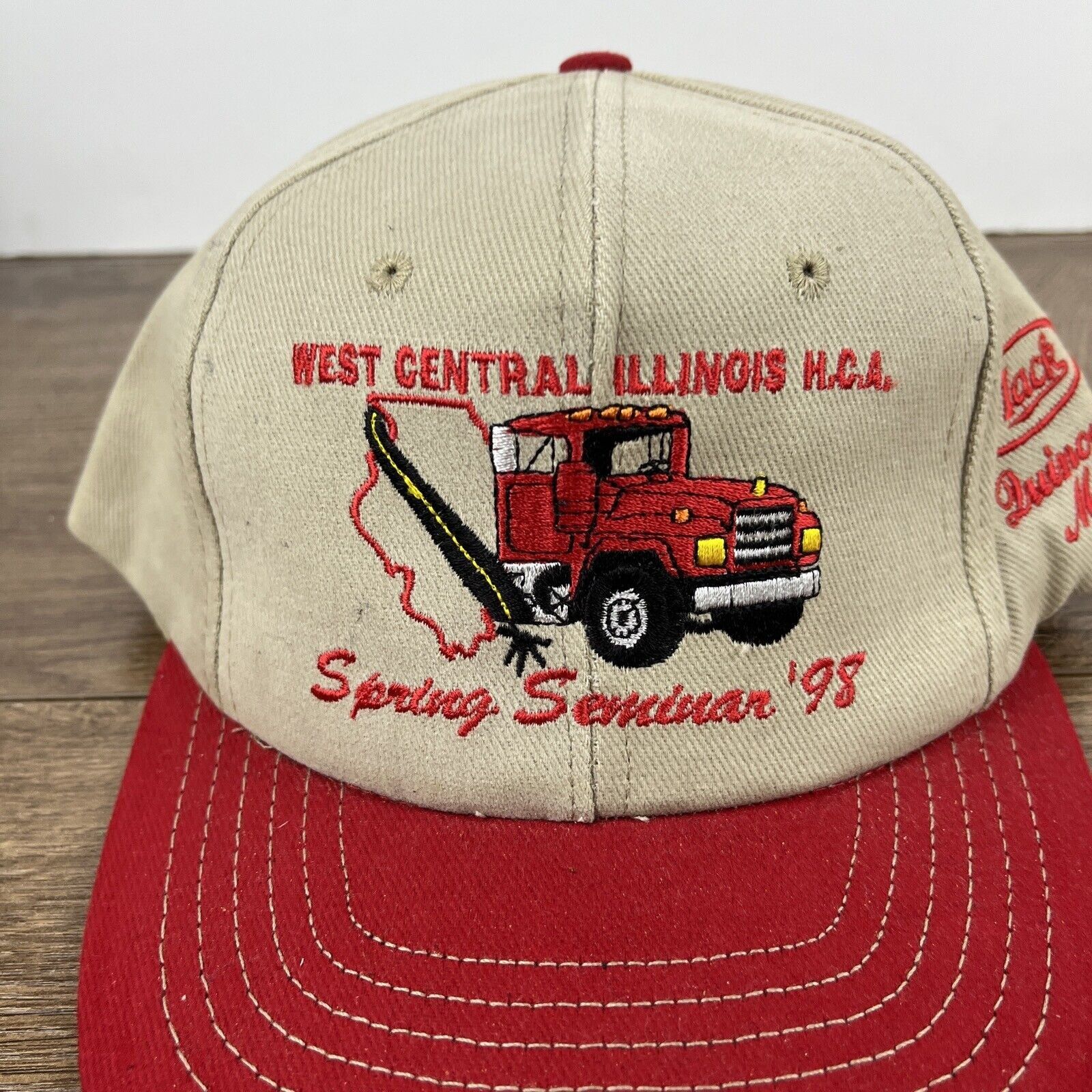 Other West Central Illinois Hat Brown Hat Adjustable Snapback Adul Size ONE SIZE - 6 Thumbnail