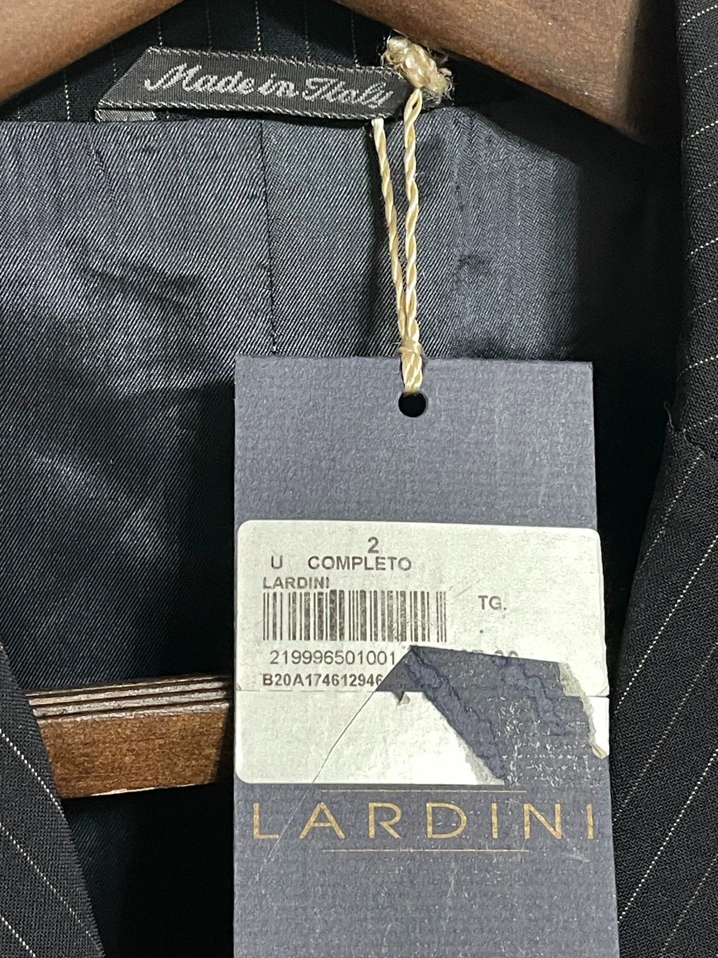 Lardini Lardini Multi-Striped Slim Suit 48 Size 48R - 9 Thumbnail