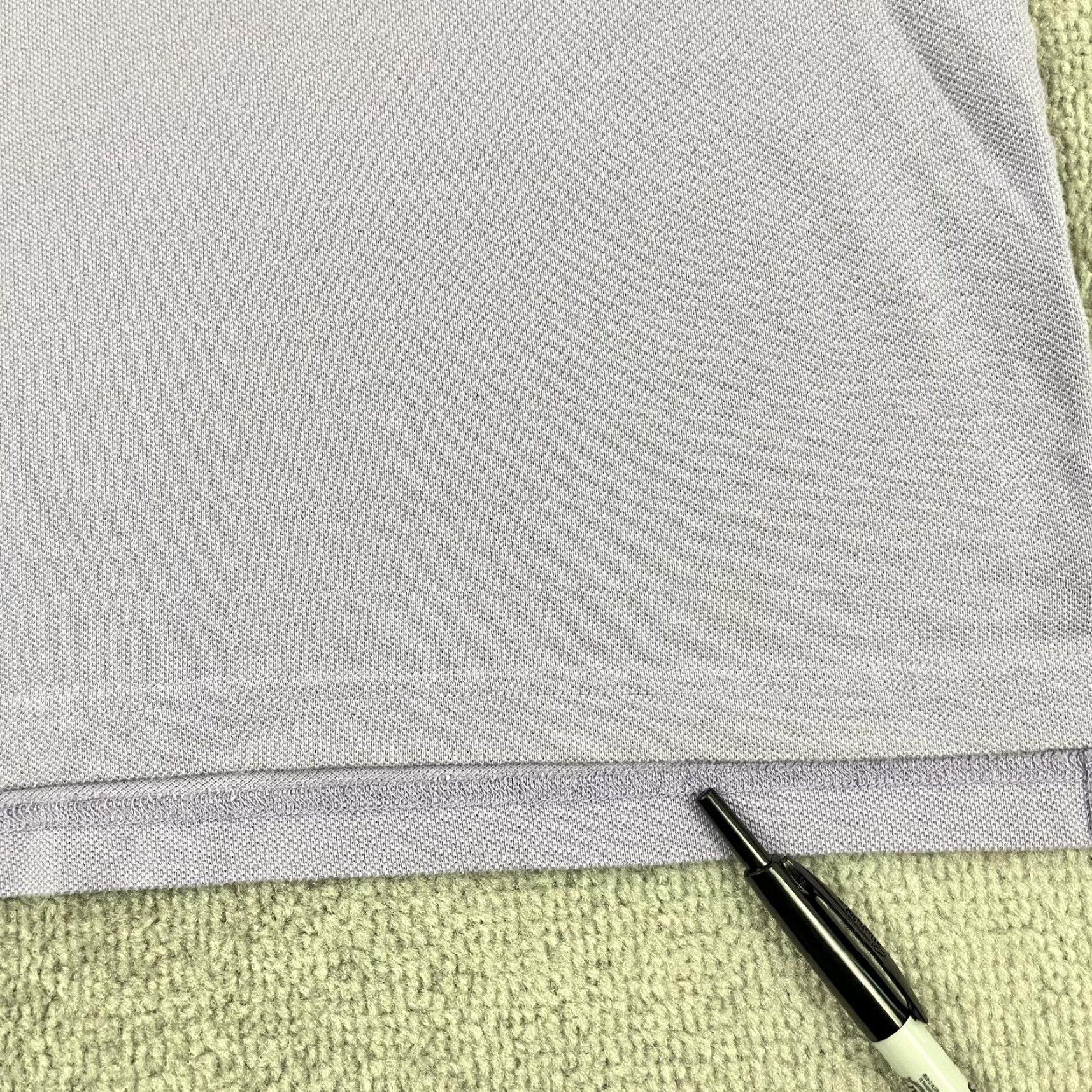 Lacoste VINTAGE Lacoste Polo Shirt Mens Regular Size M Purple Logo 100% Cotton Short Sleeve Polo Golf Tennis White/Preppy Style Size US M / EU 48-50 / 2 - 7 Thumbnail