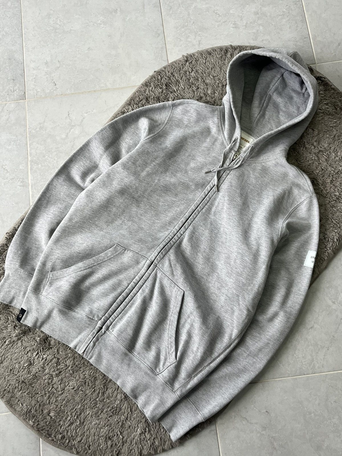 Diesel Vintage Japanese Brand Zip Hoodie Diesel Streetwear Size US L / EU 52-54 / 3 - 2 Thumbnail