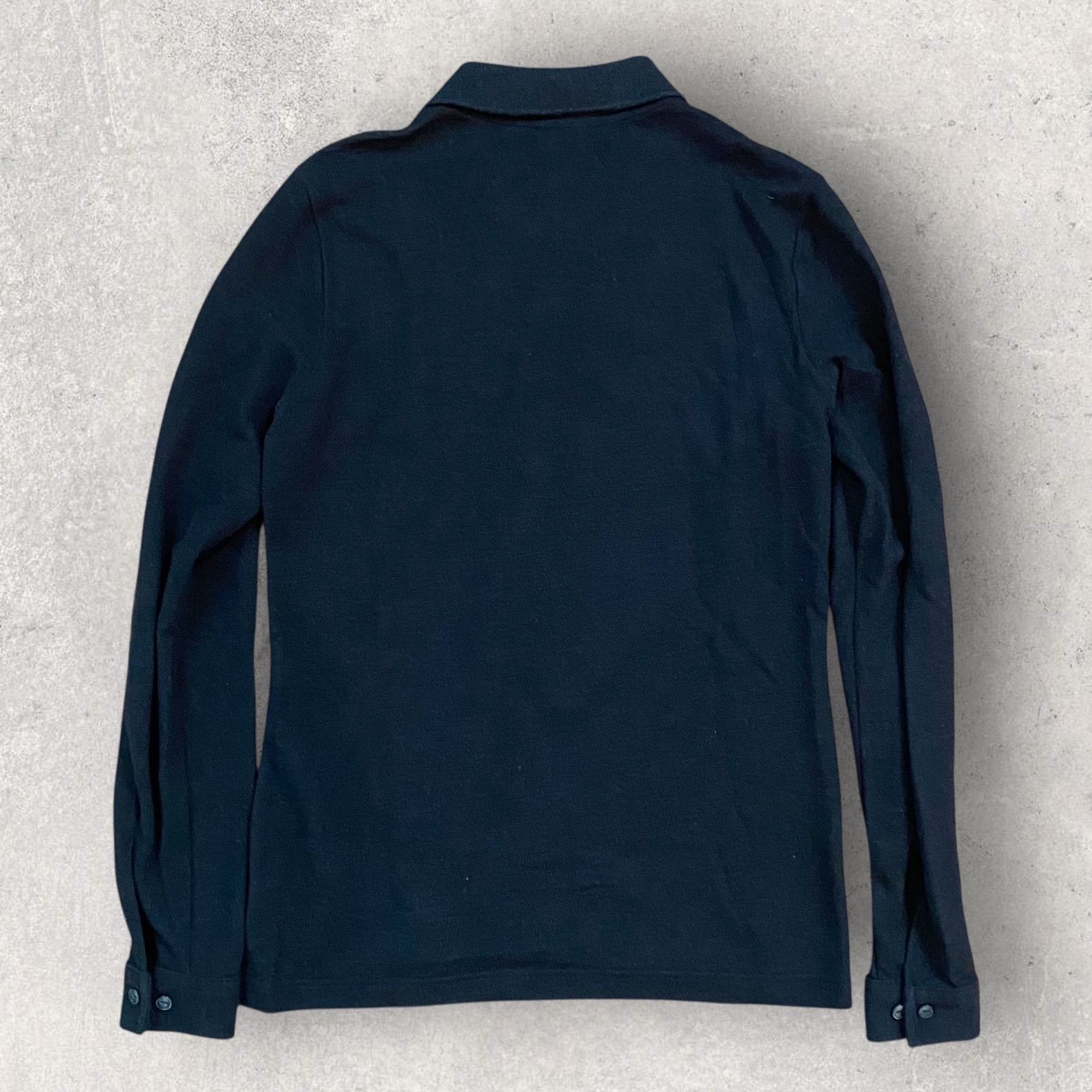 Lacoste × Vintage Vintage Lacoste Wool Blend Long Sleeve Button Up Size M / US 6-8 / IT 42-44 - 5 Thumbnail