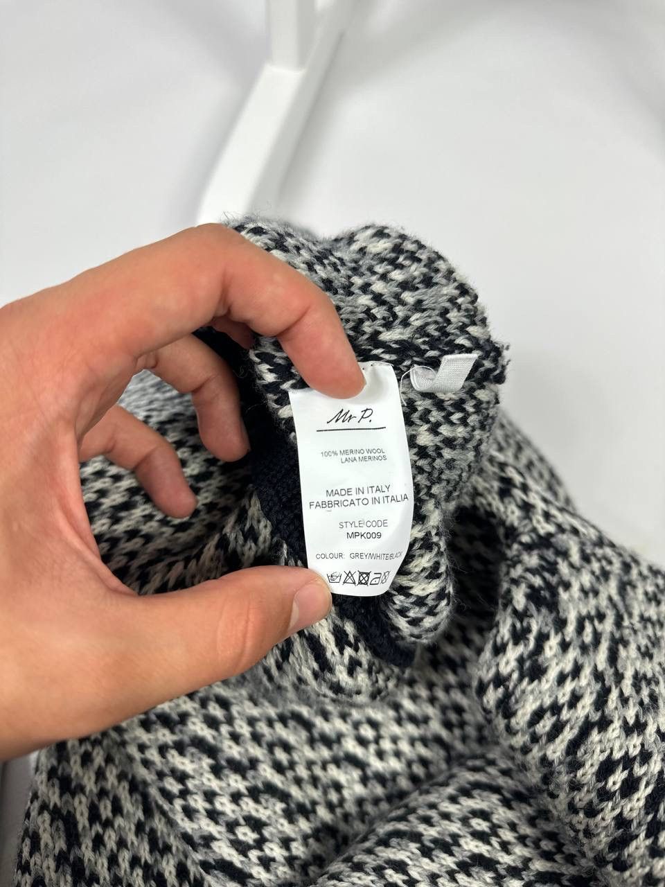 Mr P. Mr. P Donegal Cable-Knit Blend Sweater 100% Merino Wool Size US M / EU 48-50 / 2 - 9 Thumbnail