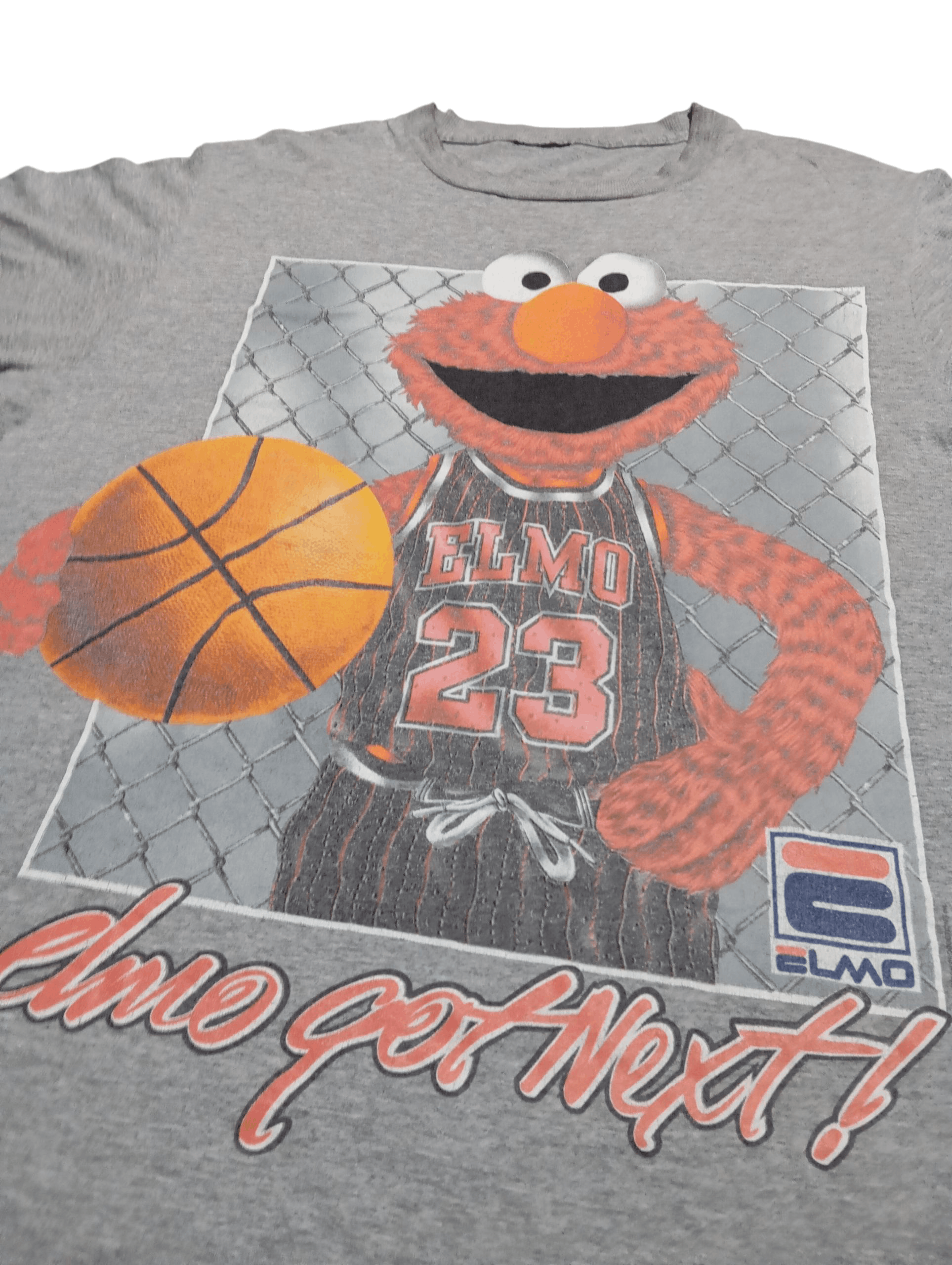 Other Vintage Elmo Ripoff Michael Jordan Shirt Size US XL / EU 56 / 4 - 2 Thumbnail
