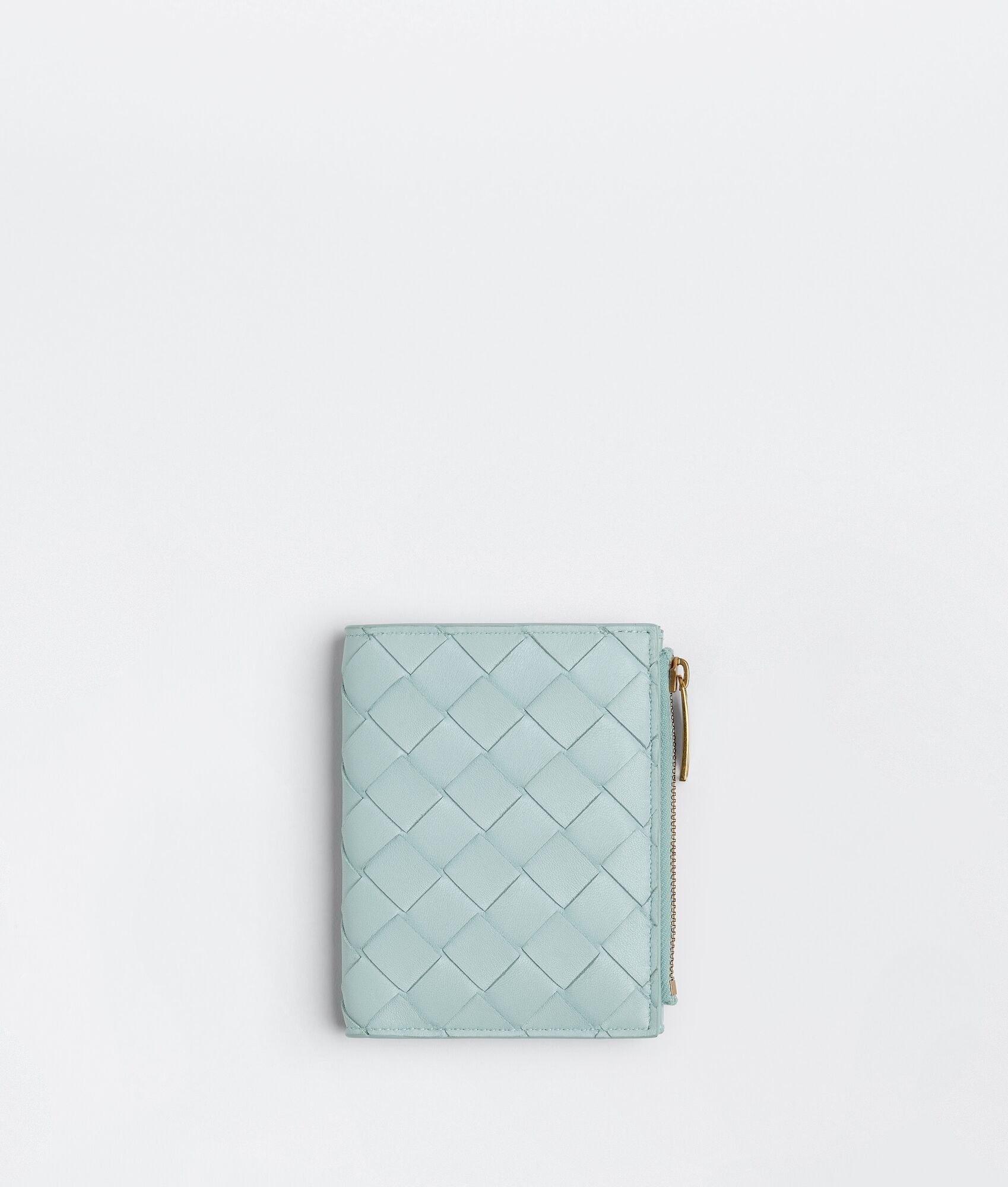 o1n1vont0125 Size: OS / Bi-Fold Zipper Wallet in Teal