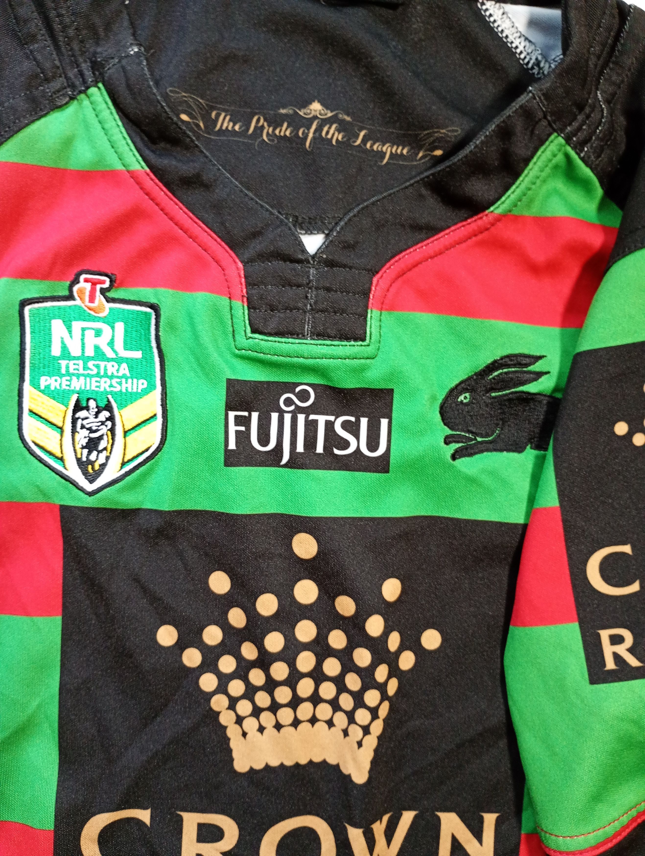 Vintage ISC NRL South Sydney Rabbitohs Rugby Shirt 2016 Size US M / EU 48-50 / 2 - 12 Thumbnail