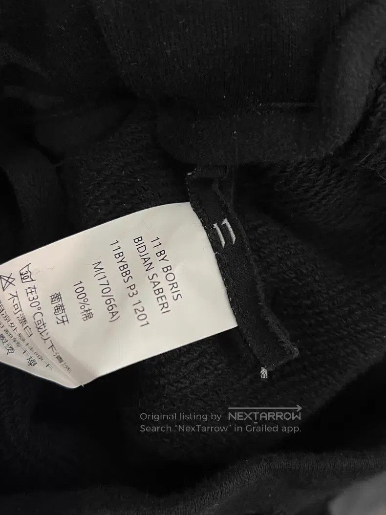 Boris Bidjan Saberi Boris Bidjan Saberi Size S Cotton sweatpants with printed l Size US 36 / EU 52 - 5 Thumbnail