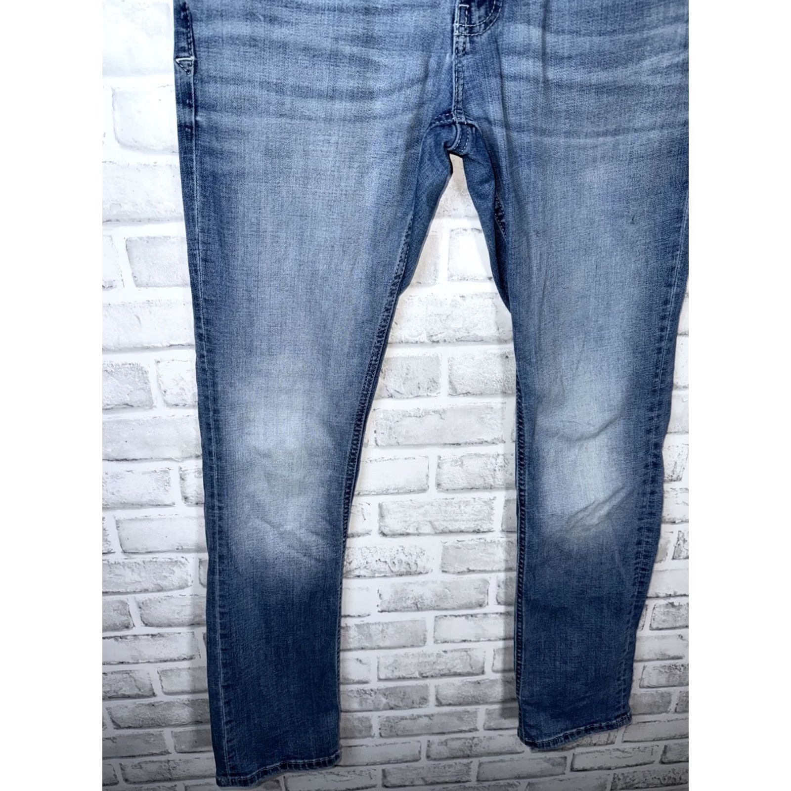 BKE BKE Jake Straight Jeans Mens 30 x 32 Blue Size US 30 / EU 46 - 5 Thumbnail