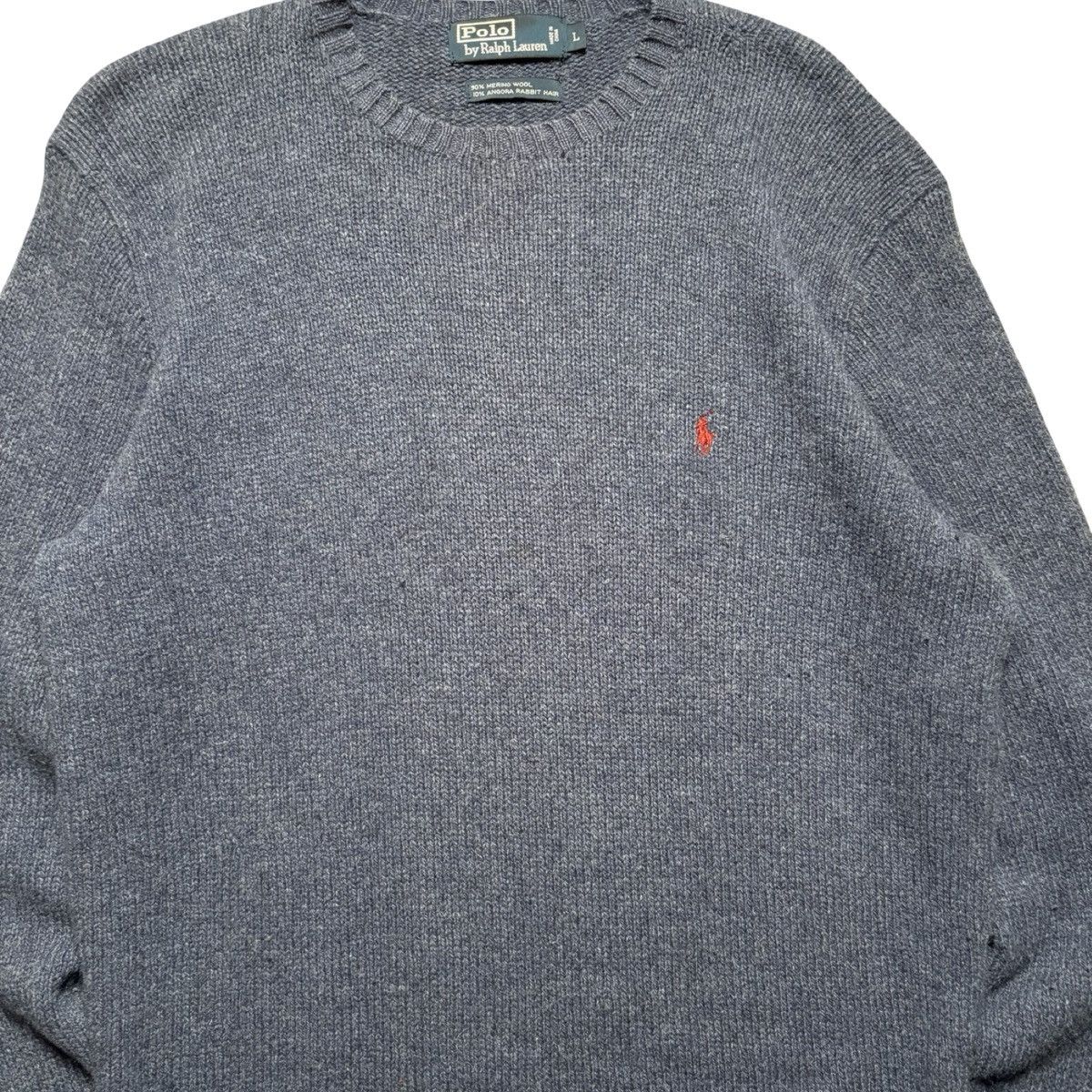 Polo Ralph Lauren Polo Ralph Lauren Crew Sweater Merino Wool Rabbit Hair Size US L / EU 52-54 / 3 - 2 Thumbnail