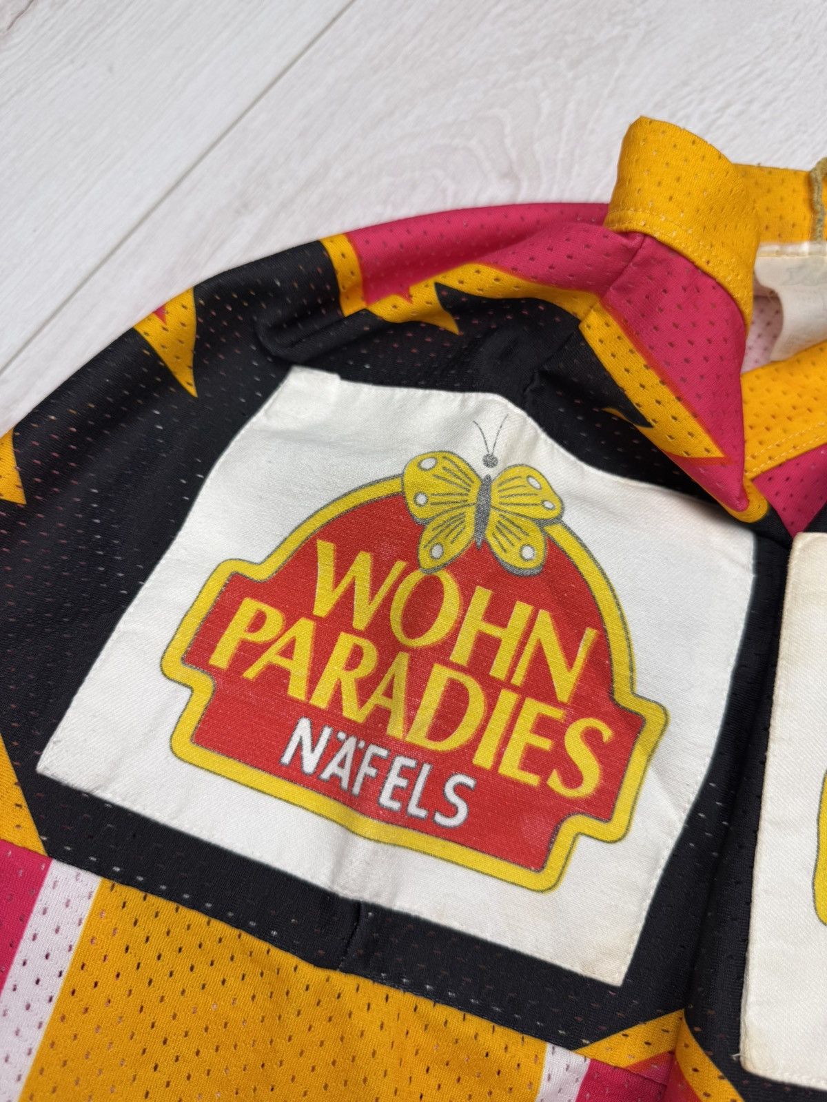 NHL MATCHWORN Rapperswil Jona Lakers Vintage Hockey Jersey 80s Size US XL / EU 56 / 4 - 10 Thumbnail