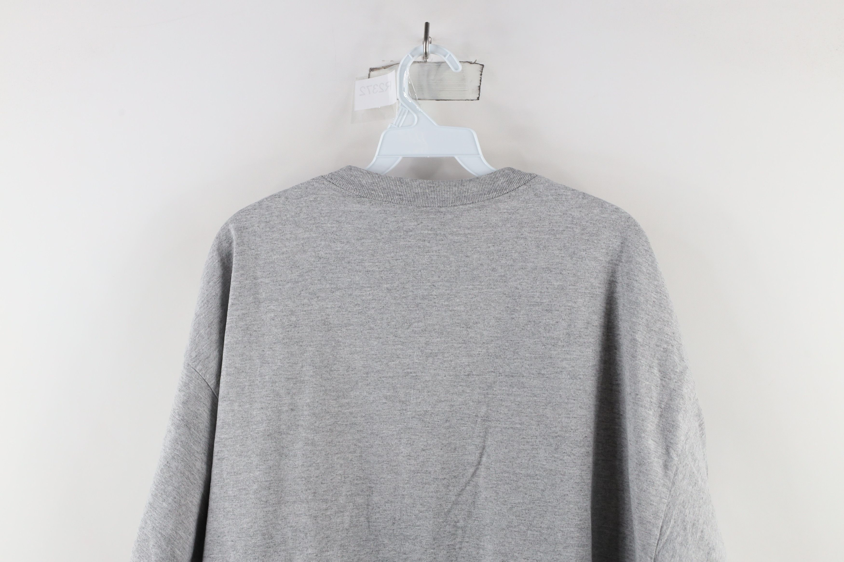 Vintage Vintage Spell Out Ohio State University T-Shirt Heather Gray Size US XXL / EU 58 / 5 - 8 Thumbnail