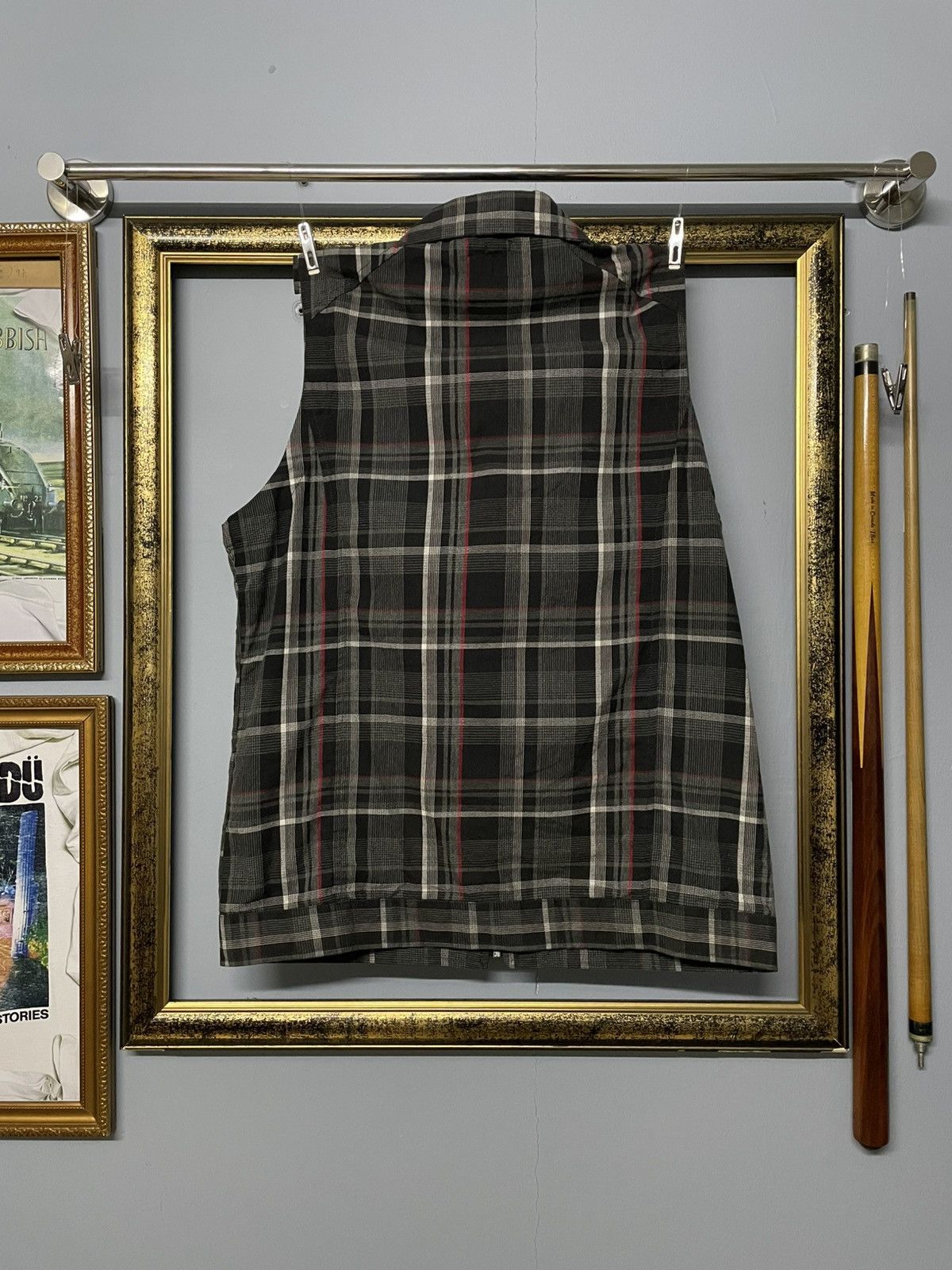 Designer × Japanese Brand × Vintage Vintage Japan Designer In The Attic Sleeveless Punk Jacket Size US M / EU 48-50 / 2 - 6 Thumbnail