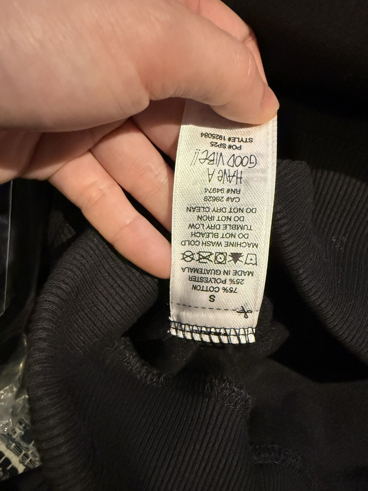 Stussy Stussy Classic Gear Hoodie - Black - size Small Size US S / EU 44-46 / 1 - 6 Thumbnail