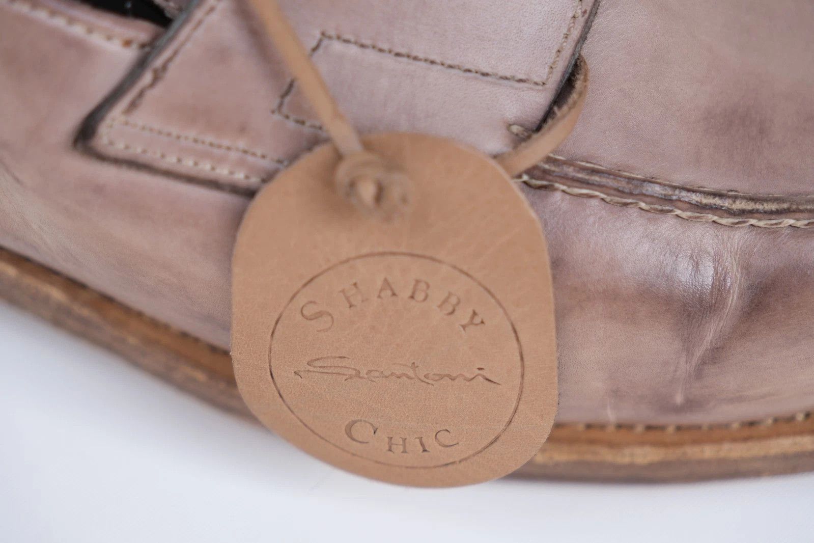 Santoni NEW Santoni Leather Loafers Shoes Brown EU 44 UK 10 US 11 Size US 11 / EU 44 - 8 Thumbnail