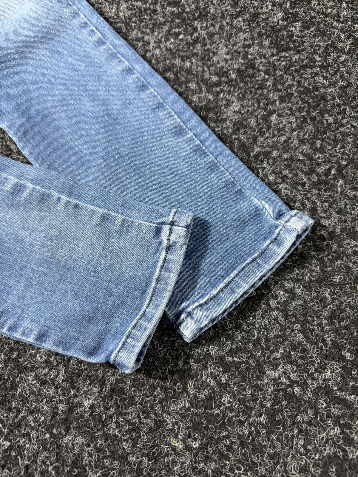 Diesel 00s Diesel Luxury Slandy Super Skinny Y2K Light Wash Jeans Size 28" / US 6 / IT 42 - 4 Thumbnail