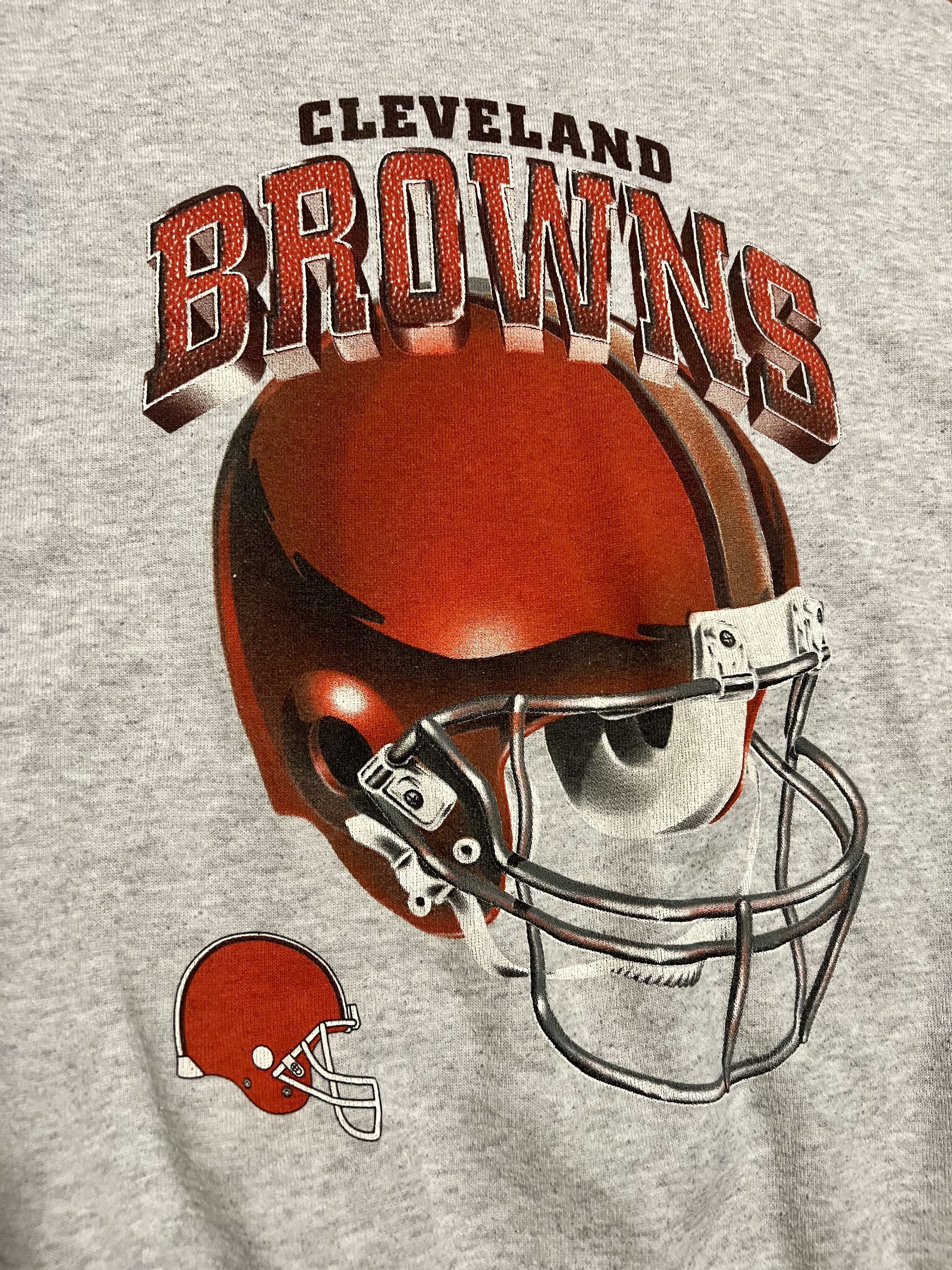 Delta Cleveland Browns Helmet Vintage 90s Crewneck Sweatshirt Size US L / EU 52-54 / 3 - 2 Thumbnail