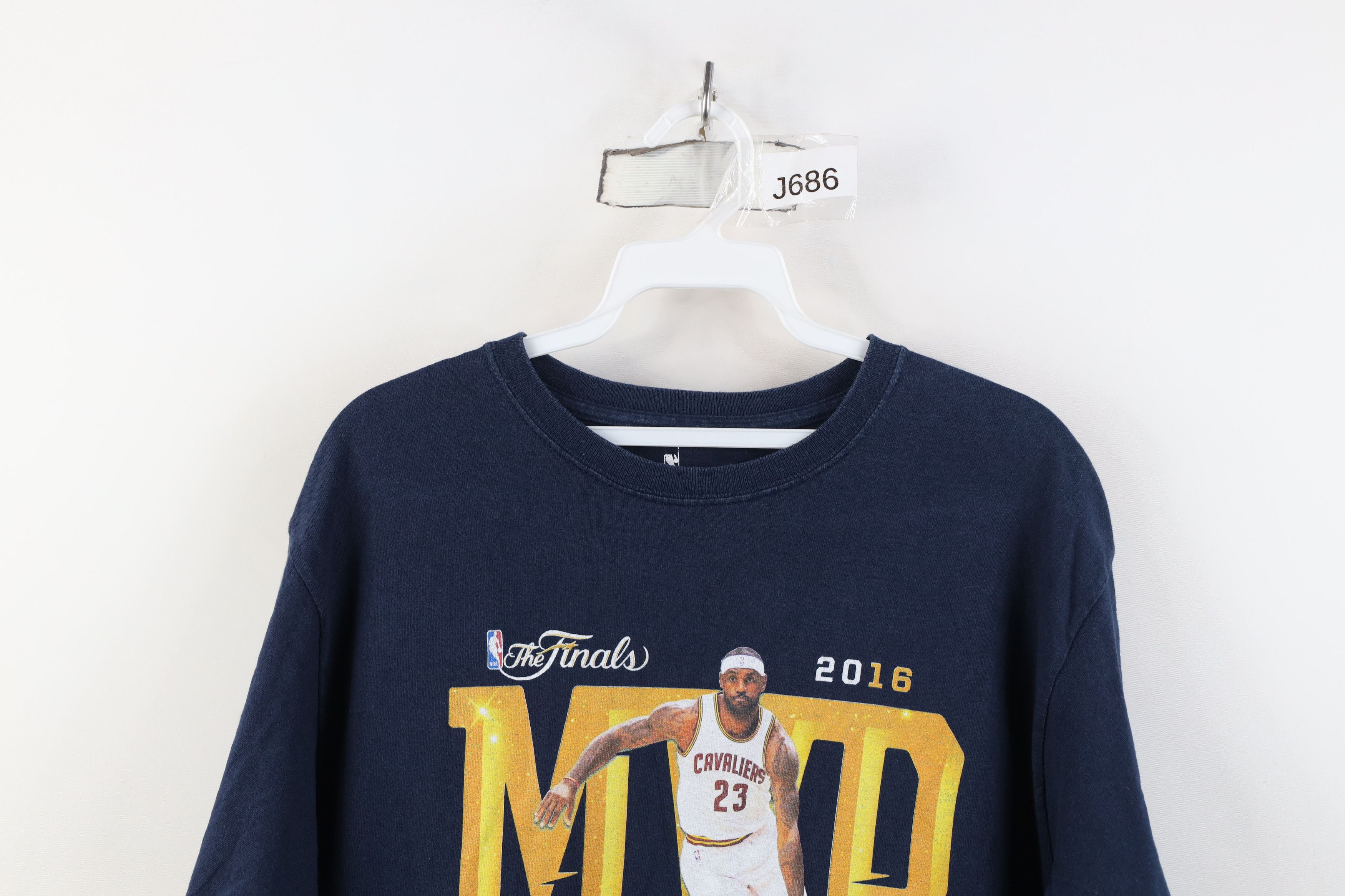 Vintage Vintage Y2K Finals Lebron James Basketball T-Shirt Blue Size US S / EU 44-46 / 1 - 2 Thumbnail