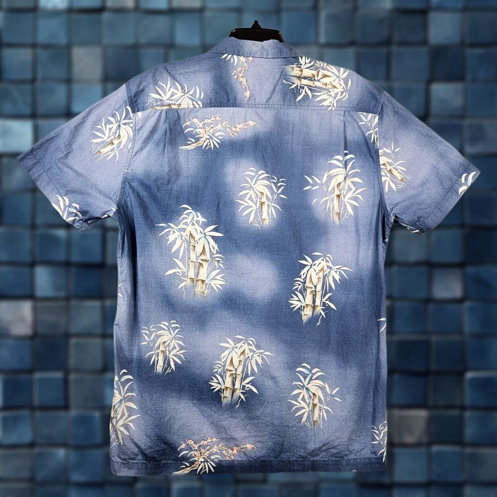 Tommy Bahama Tommy Bahama Floral Hawaiian Button Up Short Sleeve 100% Cotton Shirt L Multicolor Mens Regular Size Shirt Size US L / EU 52-54 / 3 - 1 Thumbnail