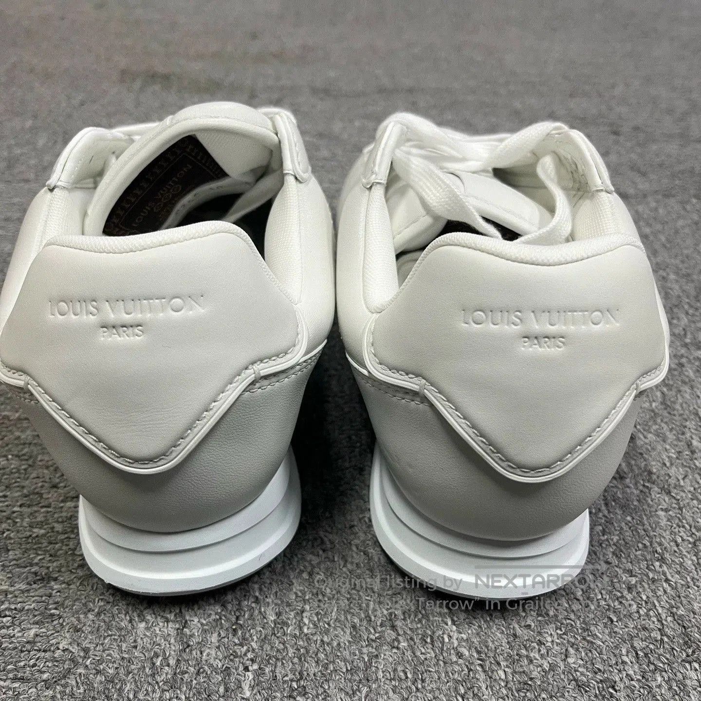 Louis Vuitton louis vuitton white low-top casual sneakers. Size US 10 / EU 43 - 3 Thumbnail
