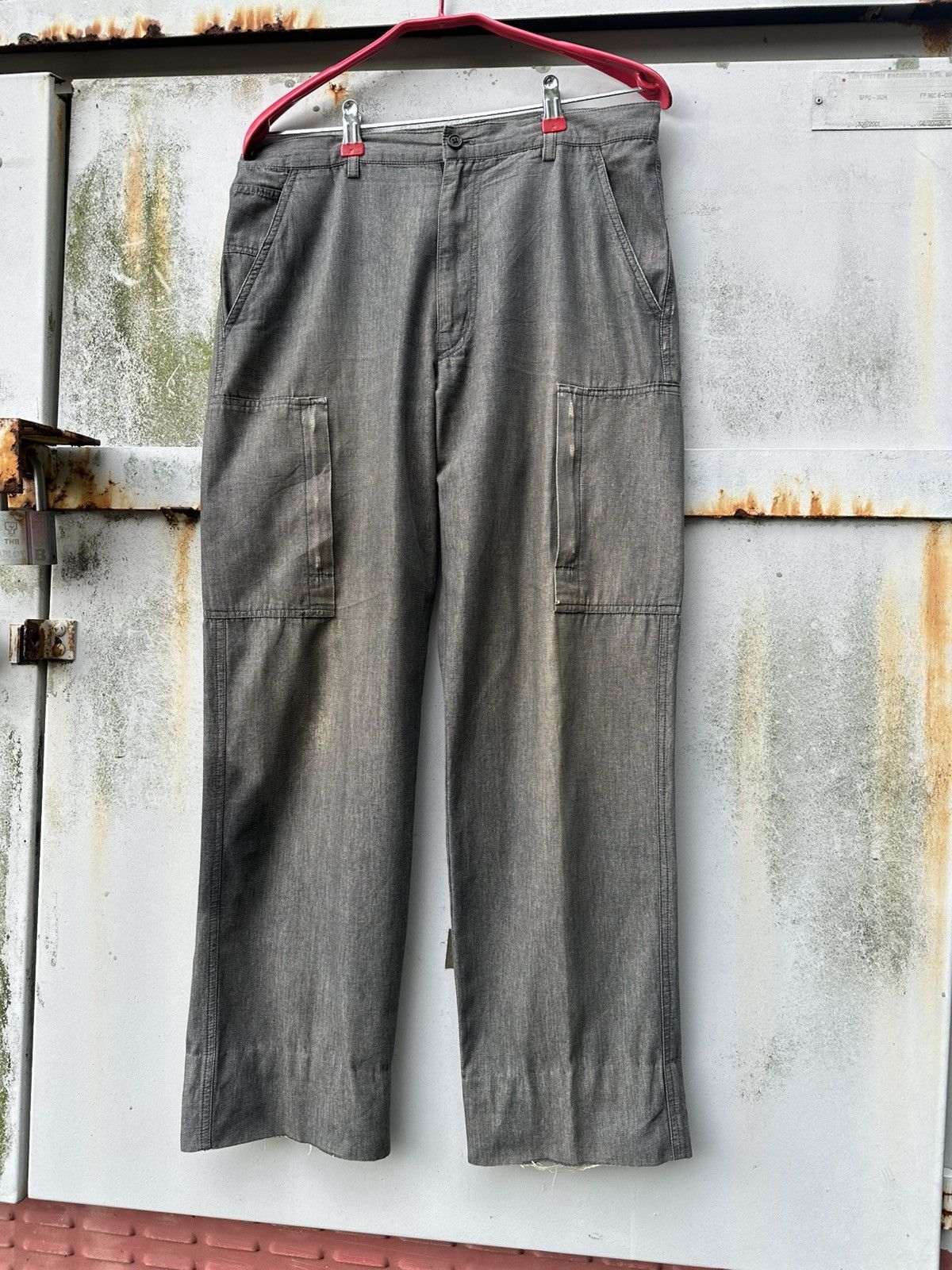 Vintage 👹Helly Hensen Faded Cargo Pants Size US 32 / EU 48 - 4 Thumbnail