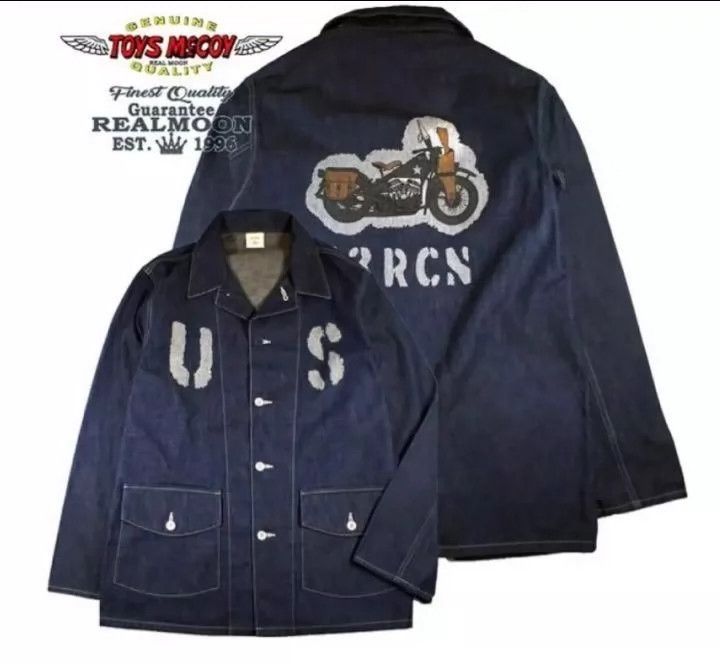 The Real McCoy's The REAL McCOY'S Blue Jacket Size US L / EU 52-54 / 3 - 7 Thumbnail