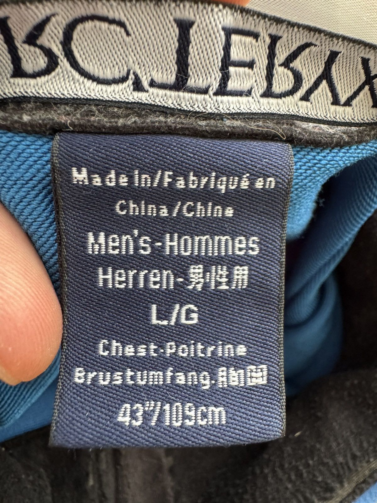 Arc'teryx × Vintage Vintage Arc’Teryx blue Soft-Shell Outdoor Jacket Size US L / EU 52-54 / 3 - 13 Thumbnail