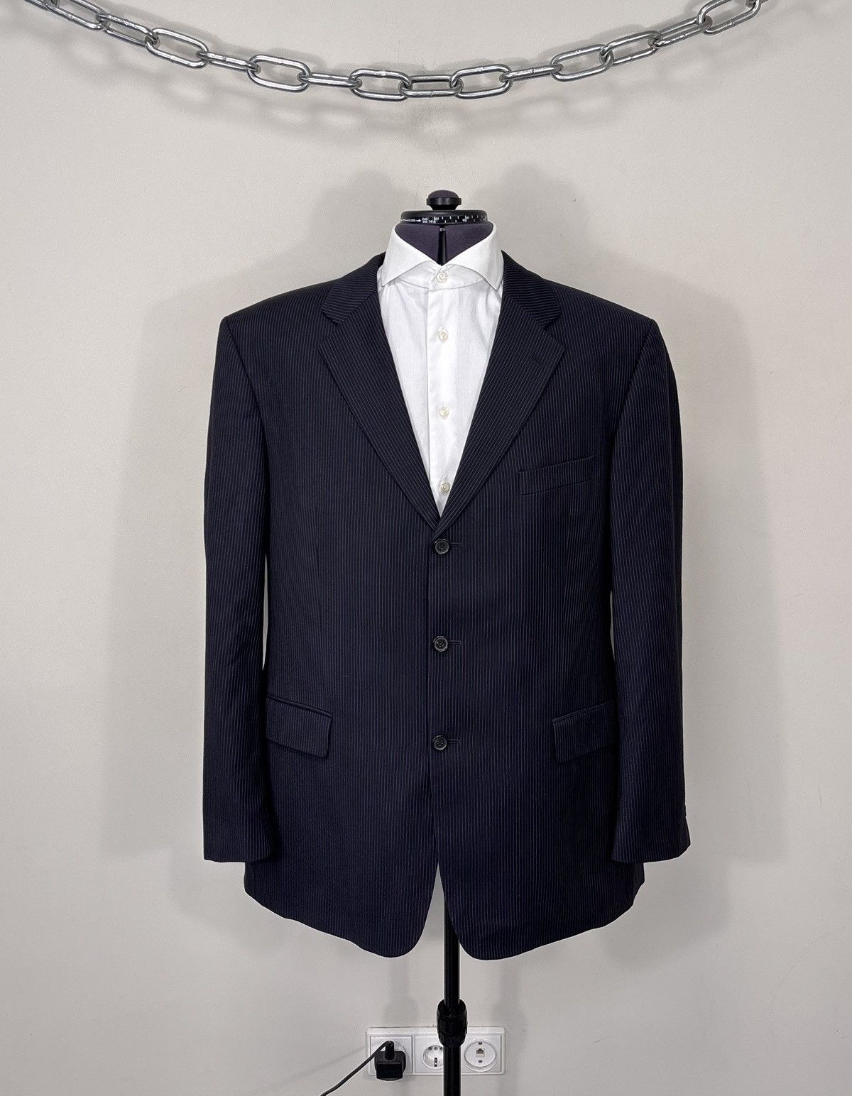 Hugo Boss Hugo Boss Men’s Da Vinci/Lucca Men’s Super 100 Wool Suit Size 46R - 2 Thumbnail