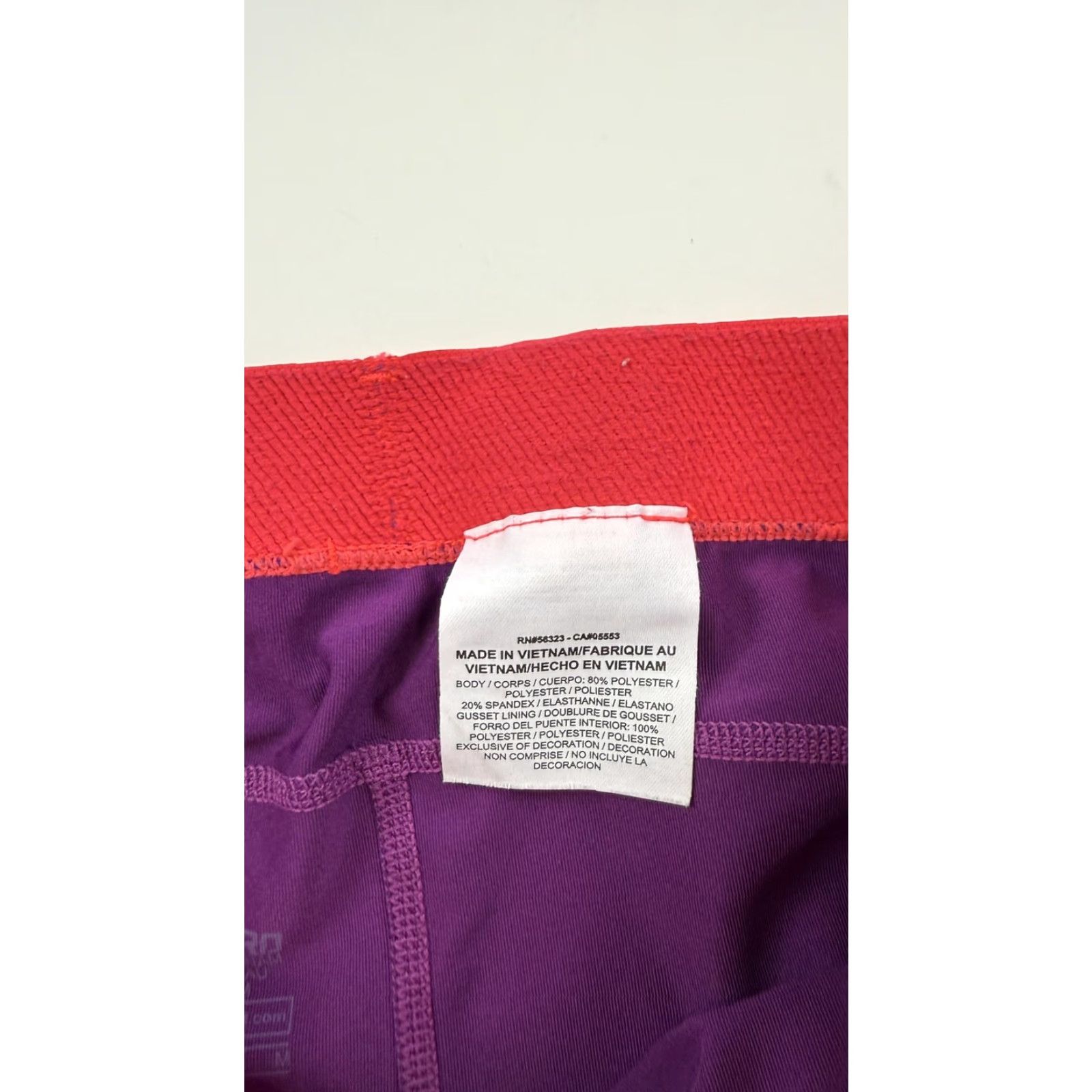 Nike VINTAGE Nike Pro Dri-FIT Capris Womens Medium Purple Pink Athletic Compression Pants Size 32" / US 10 / IT 46 - 2 Thumbnail