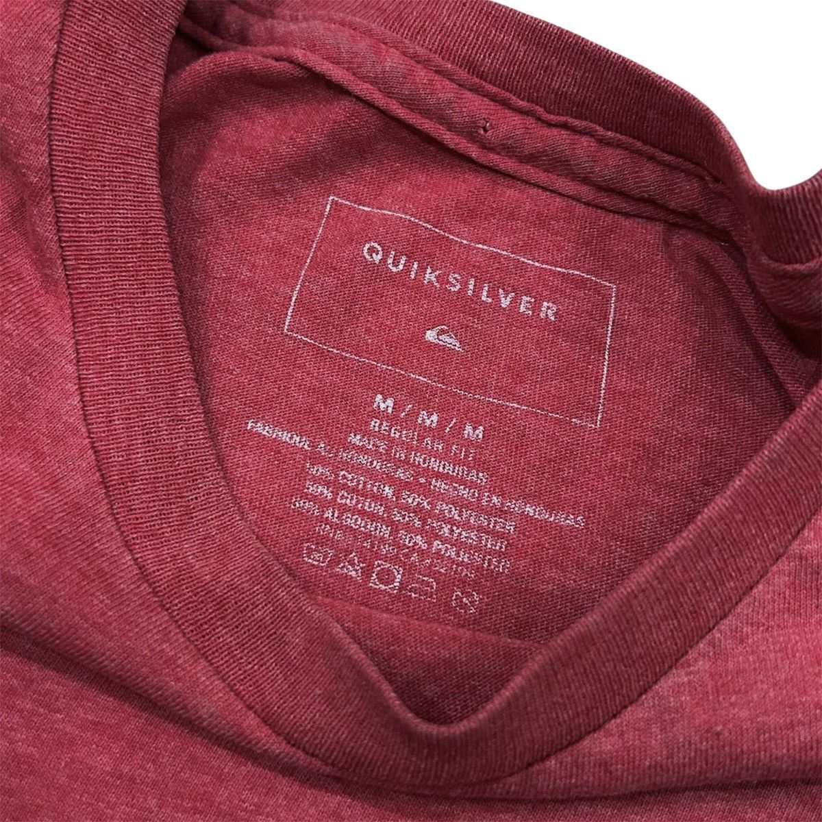 Quiksilver Quiksilver Red Logo Surf Graphic Tshirt Size US M / EU 48-50 / 2 - 5 Thumbnail