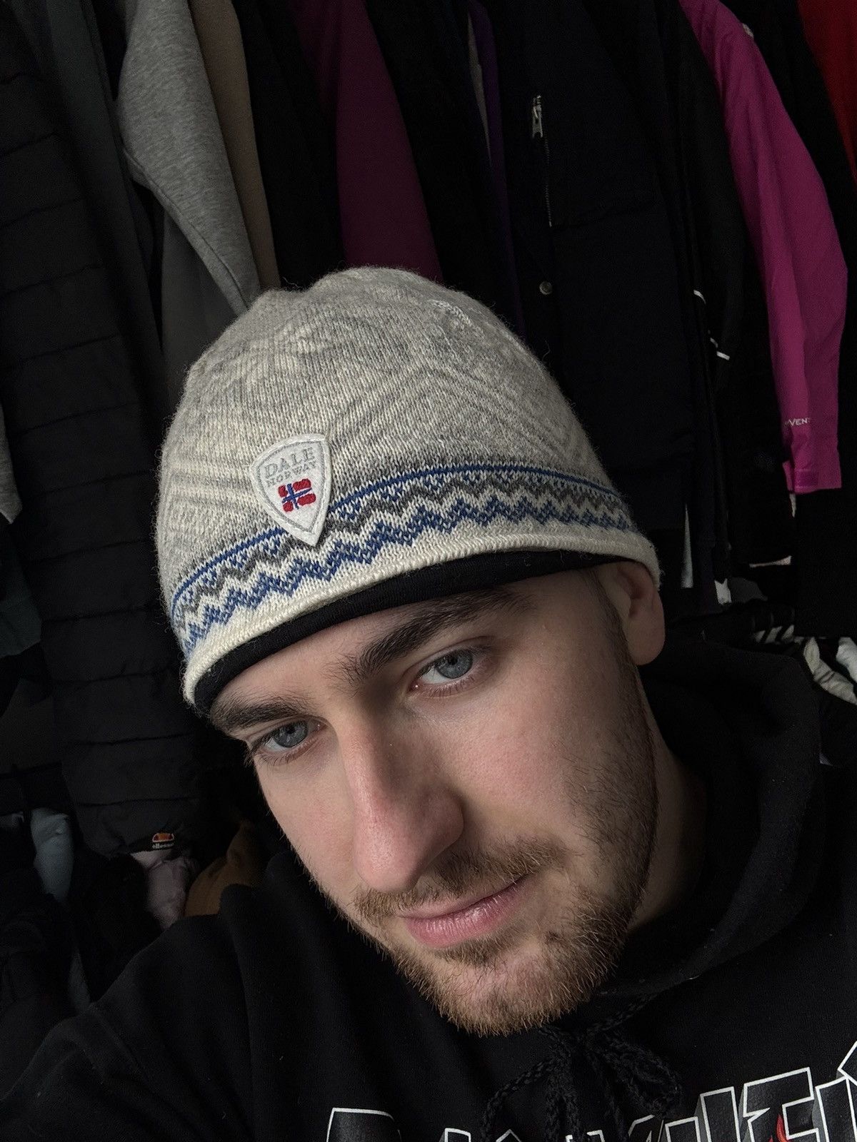 Dale Of Norway × Vintage Dale Of Norway Norge Pure New Wool Winter Beanie Hat Size ONE SIZE - 4 Thumbnail